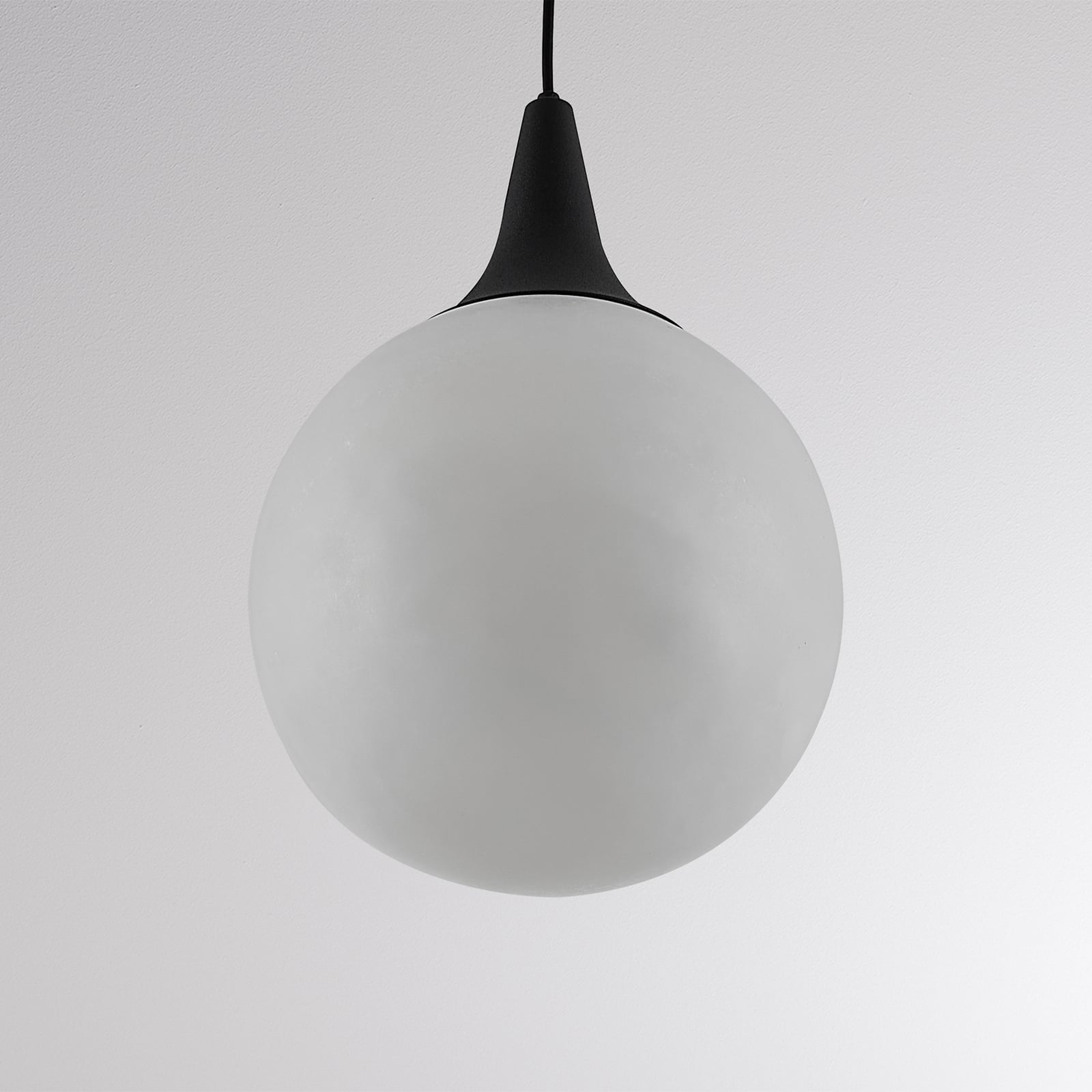 LED-ripplamp ARE, must, alabaster, Ø 10 cm, CCT, DALI