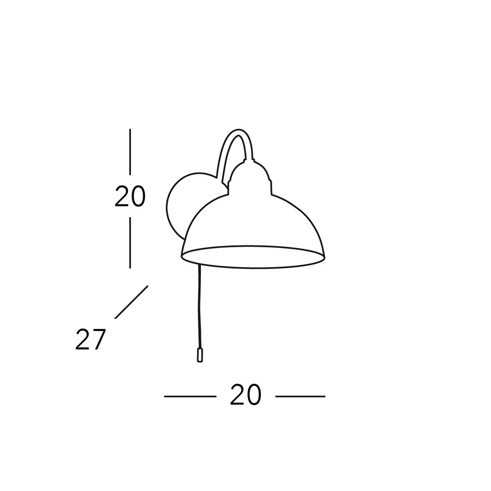 KOLARZ Wandlampe Nonna, Ø 20 cm, Erdbeeren, Rand glatt günstig online kaufen