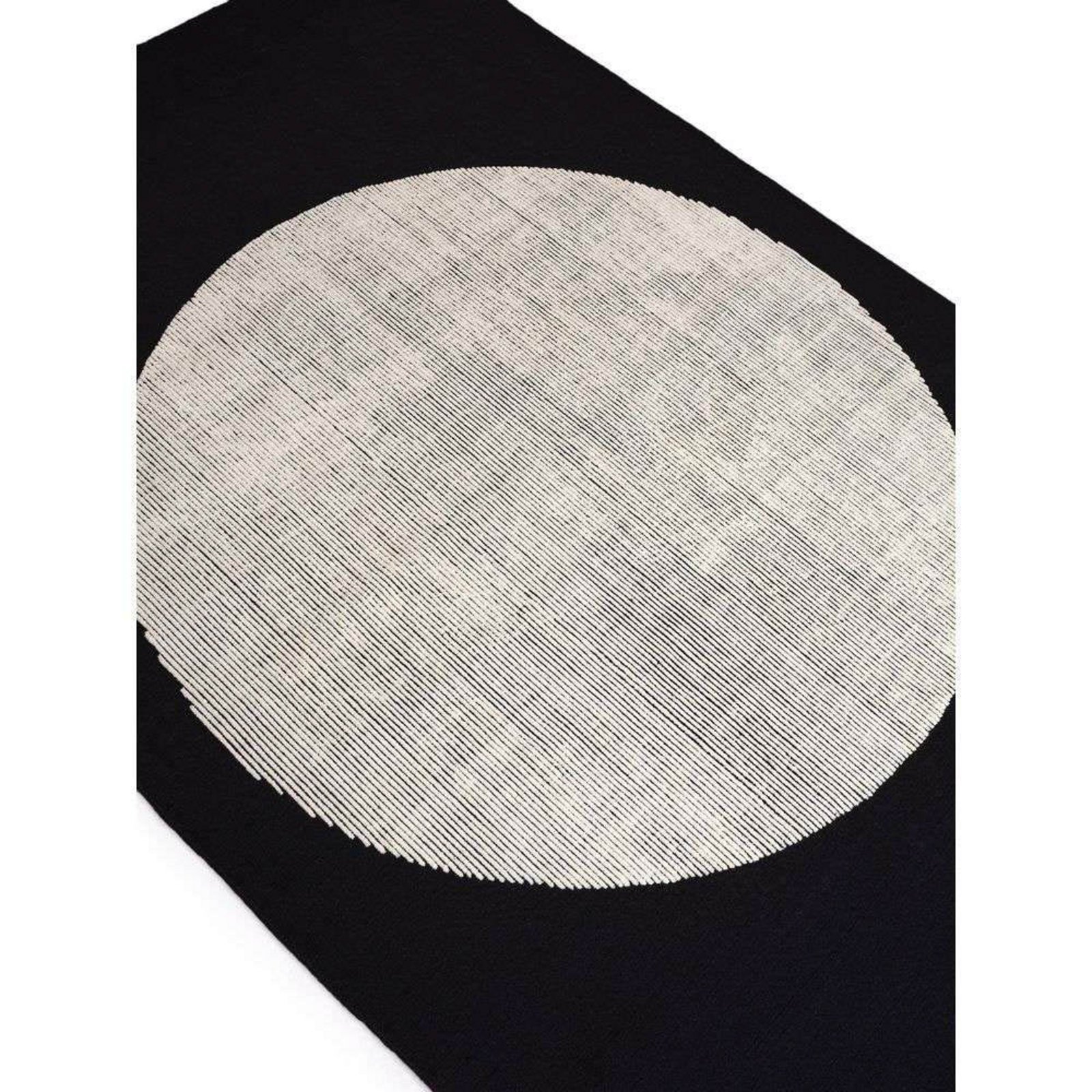 Disc Teppich 170x240 Black - Tom Dixon
