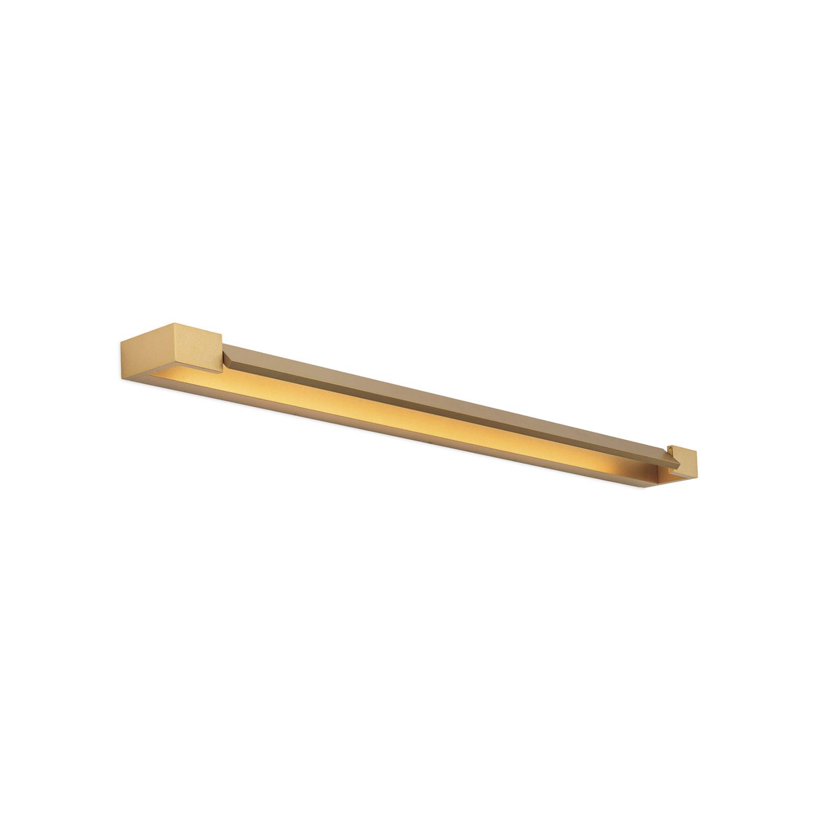LED-Bad-Wandlampe Marylin Länge 90 cm gold Aluminium