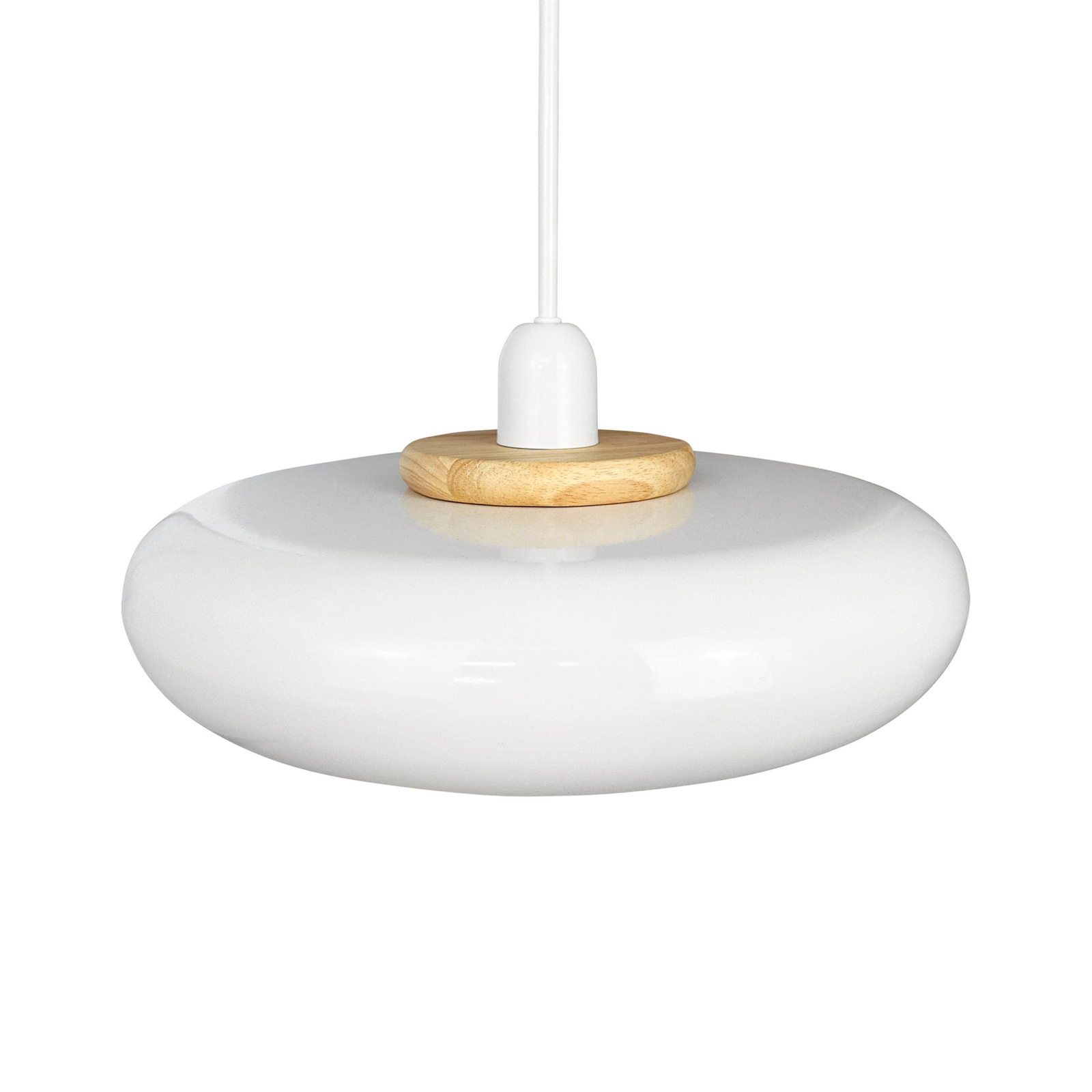 Dyberg Larsen Suspension Planet, blanc, Ø 40 cm, métal