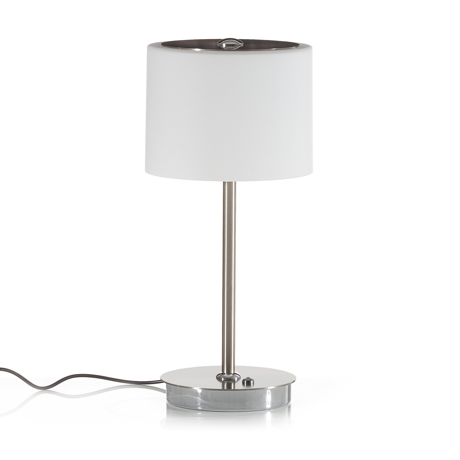 BANKAMP Grazia LED table lamp aluminium/white