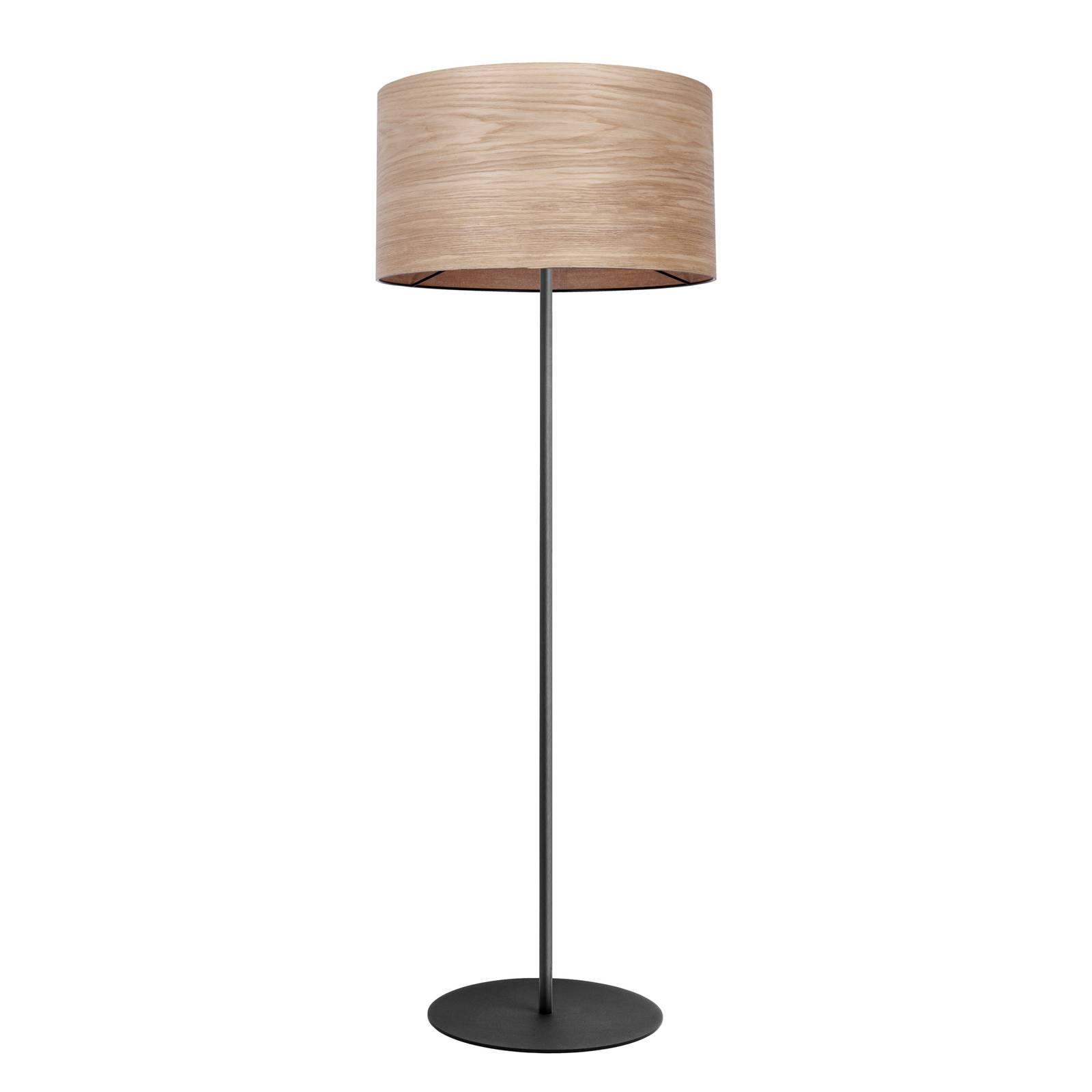 Envolight Veneer lampadaire bois de cœur frêne