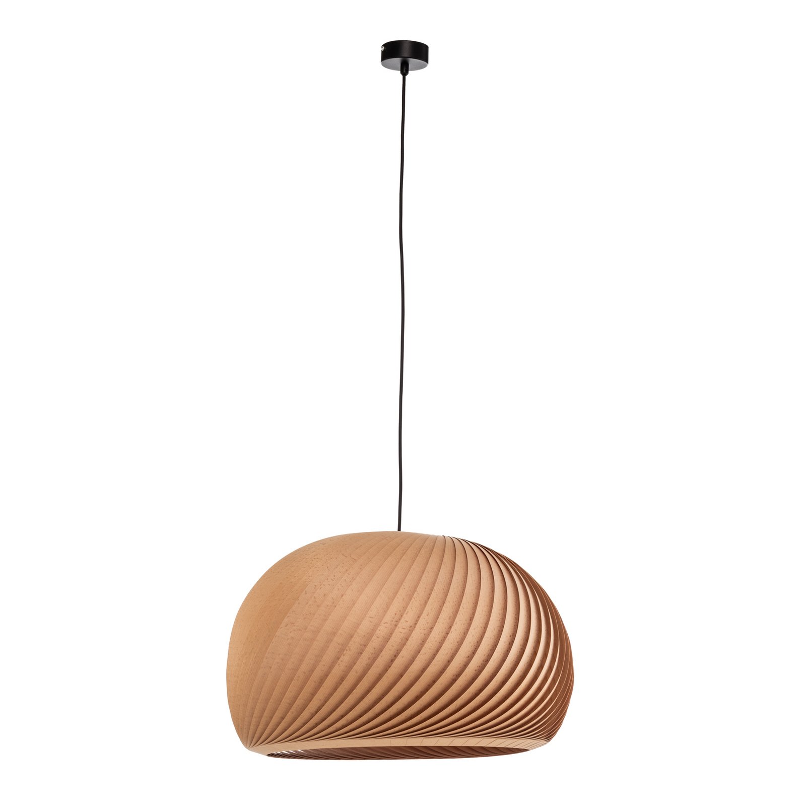 Janne lógó világítás, bükkfa, Ø 53 cm, E27