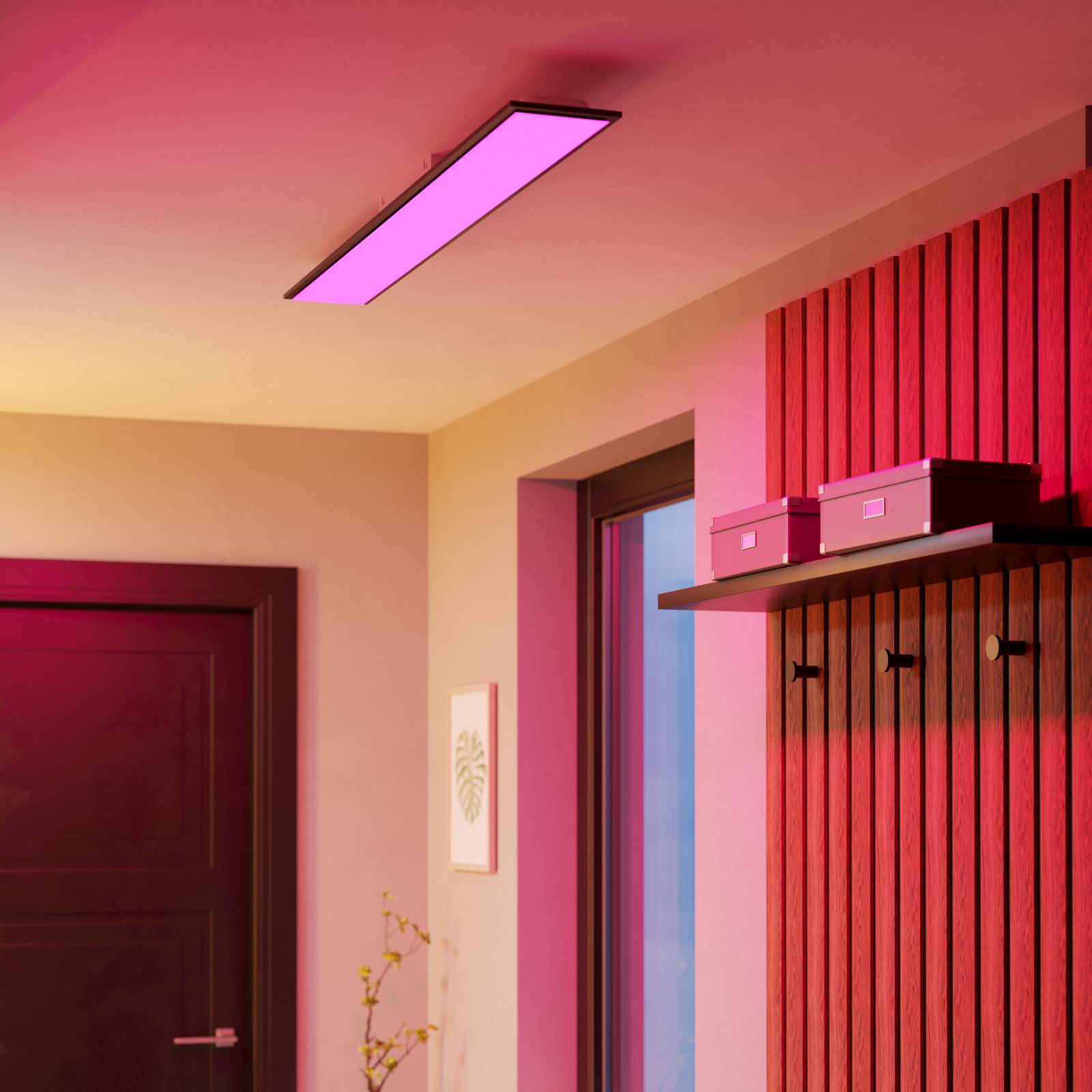 EGLO connect lampa sufitowa LED Moradillo-Z, czarna, 14 cm