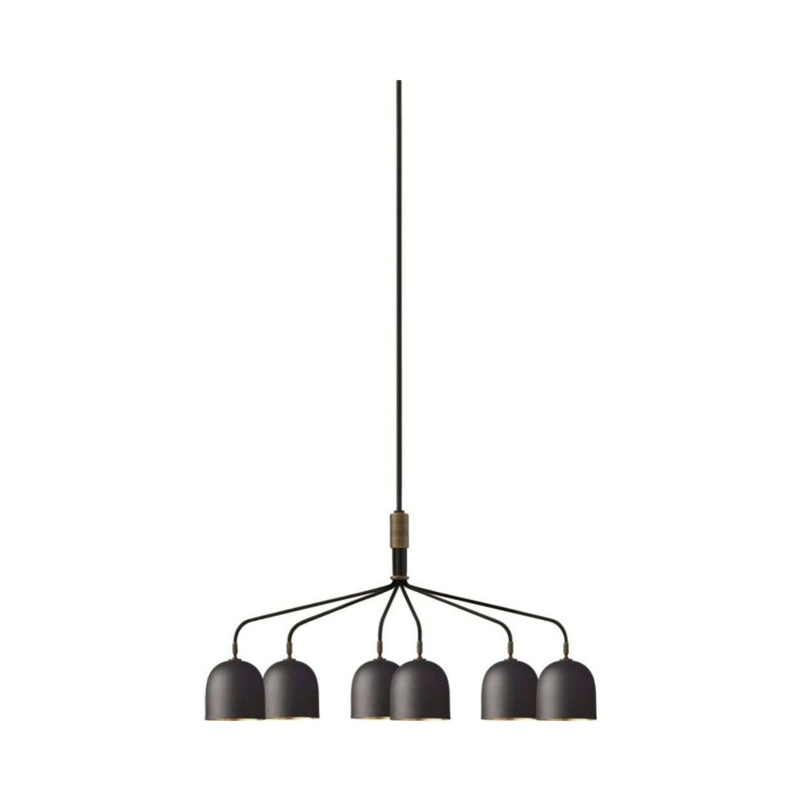 Howard 6 Candelabru Gunmetal - GUBI