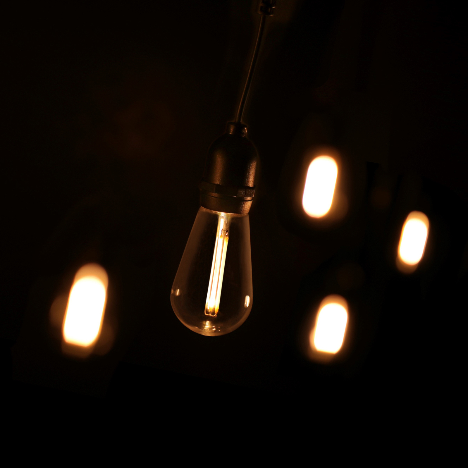 Luzes de fadas Lite Bulb Moments 10x Vintage, 10m