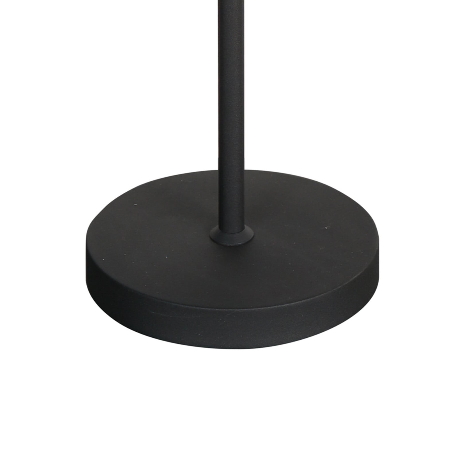 Mexlite Lampa de masă Noor negru/împletitură negru-natur înălțime 50 cm soclu E27 - Camera de zi / sufragerie - negru lemn deschis la culoare - Metal