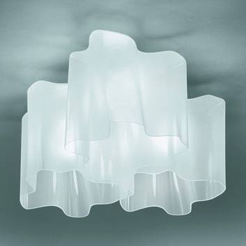 Artemide Logico ceiling lamp 3-bulb 120° 66x66 cm