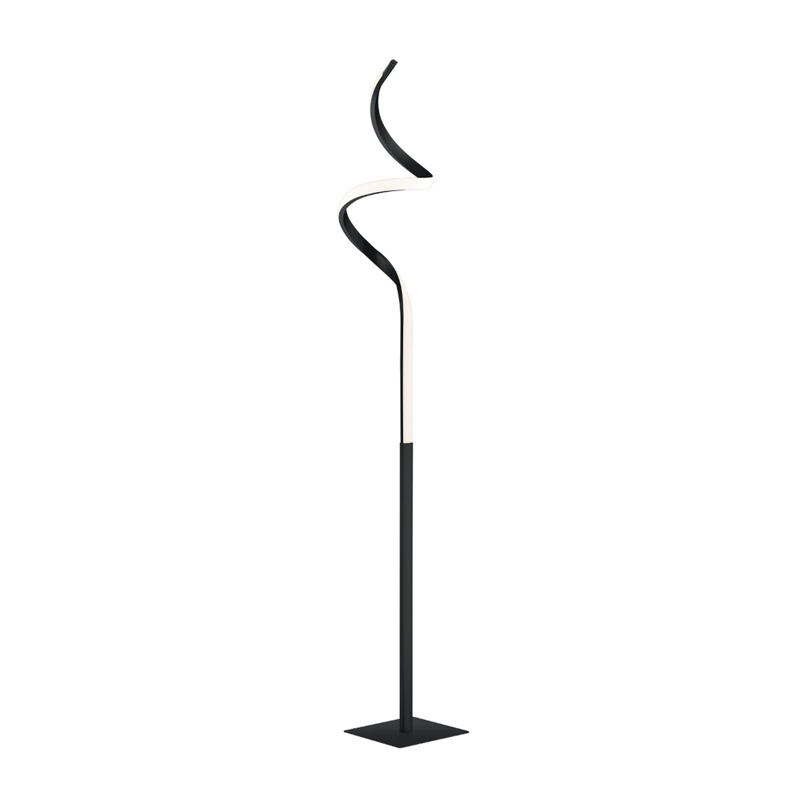 Reality Leuchten - led Steh Lampe Touch dimmer Wohn Zimmer Beleuchtung Beistell Leuchte schwarz matt Reality R42051132