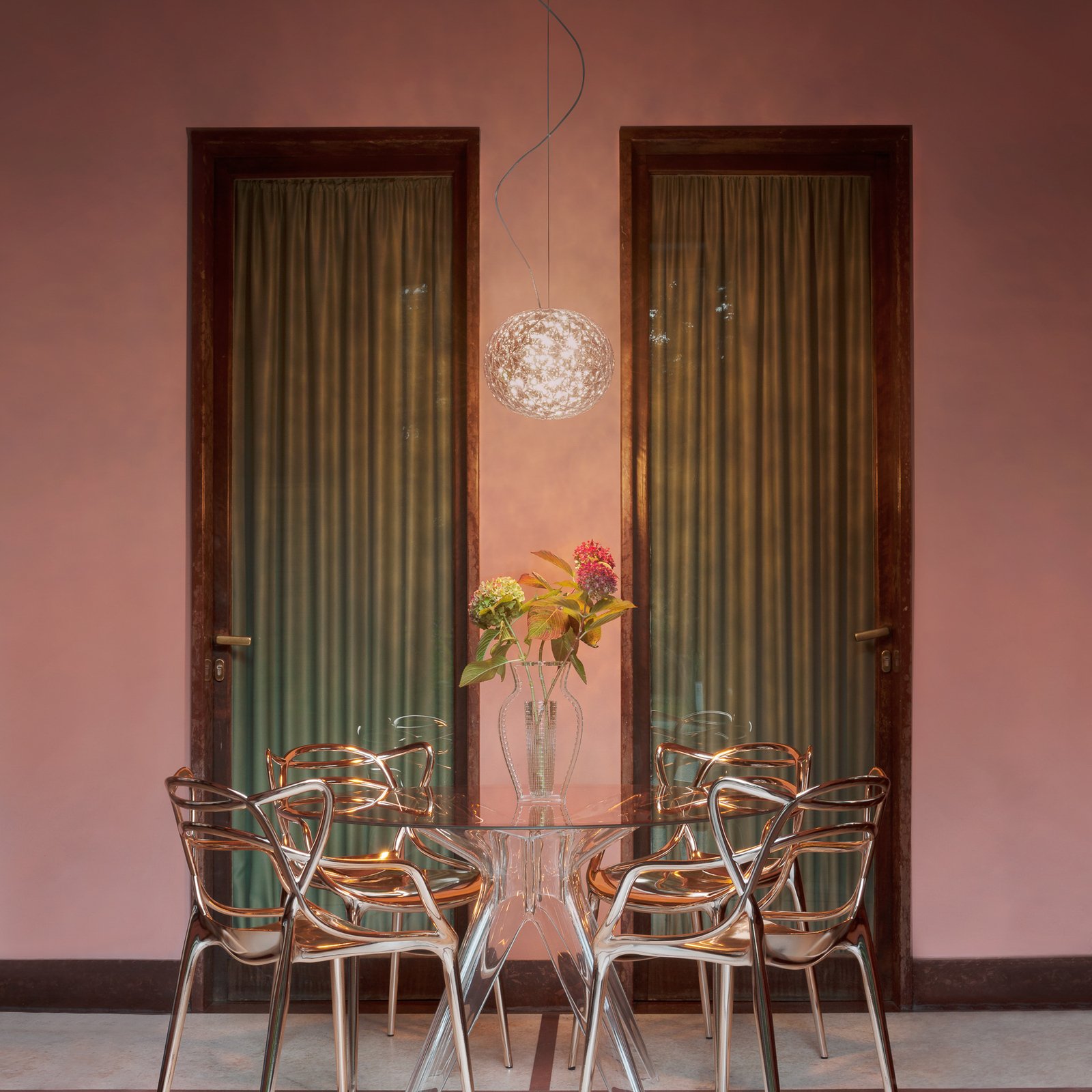 Planet Candeeiro Suspenso Crystal - Kartell