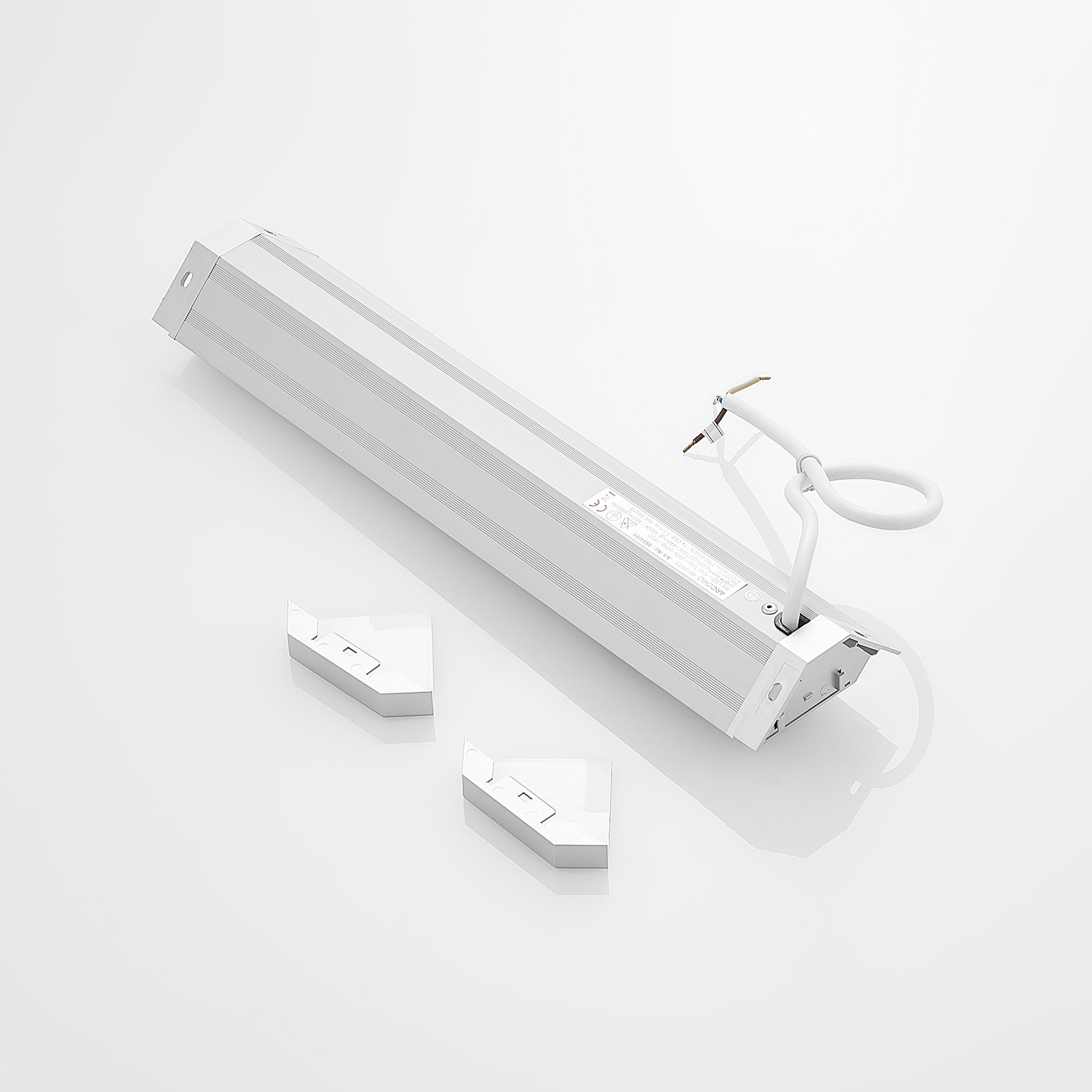 Arcchio Kimani LED-benkarmatur, CCT, sølv