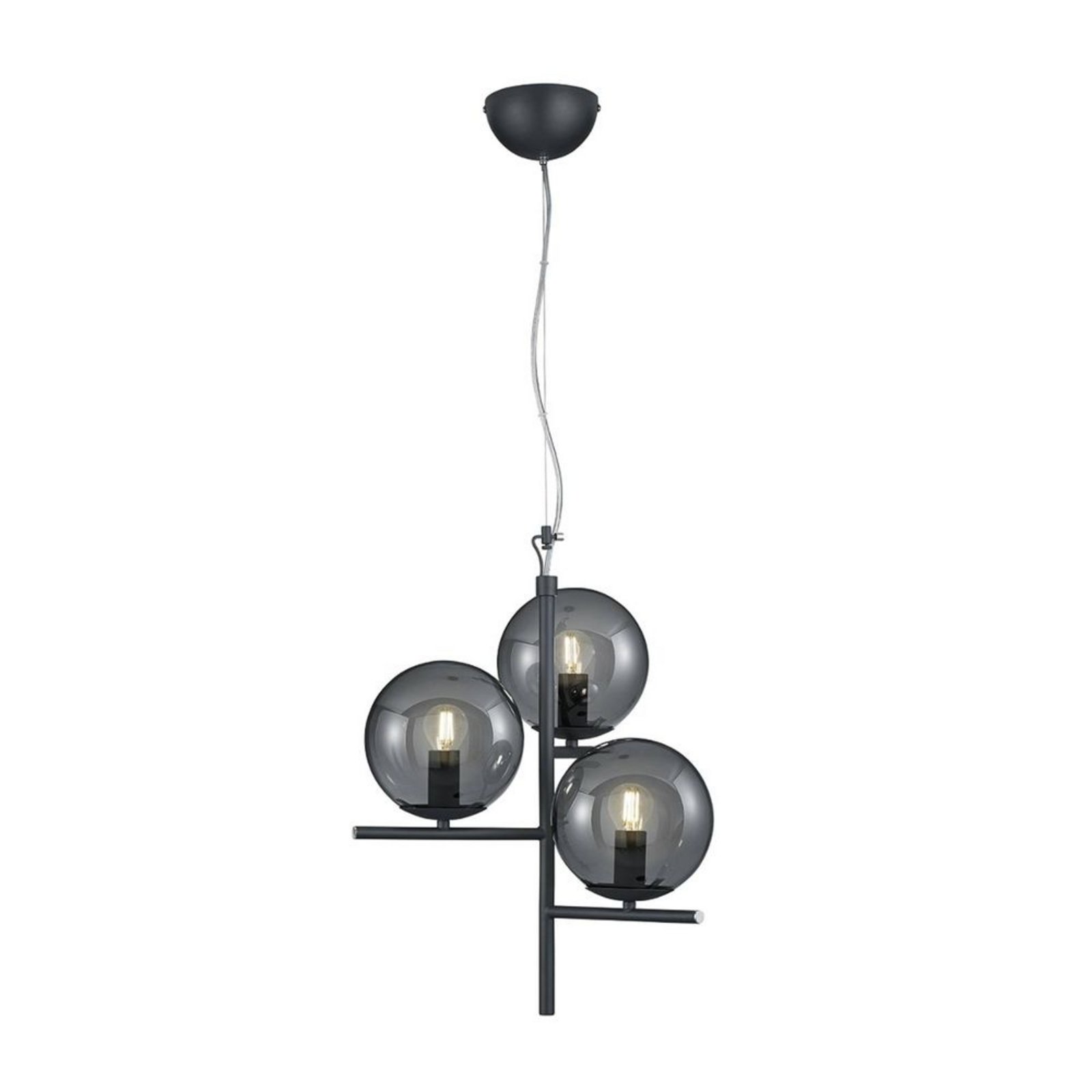 Denva 3 Suspension Anthracite/Smoke - Lindby