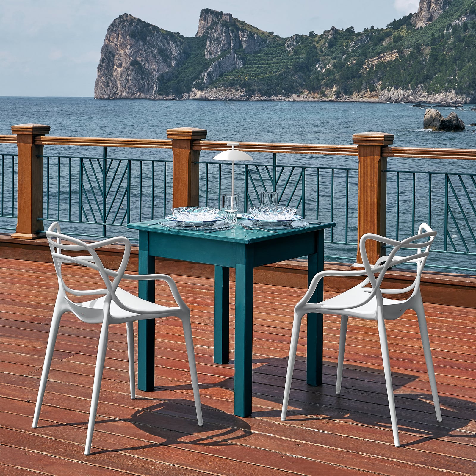 Masters chair, white, height 83 cm - Kartell Masters chair, white, height 83 cm - Kartell