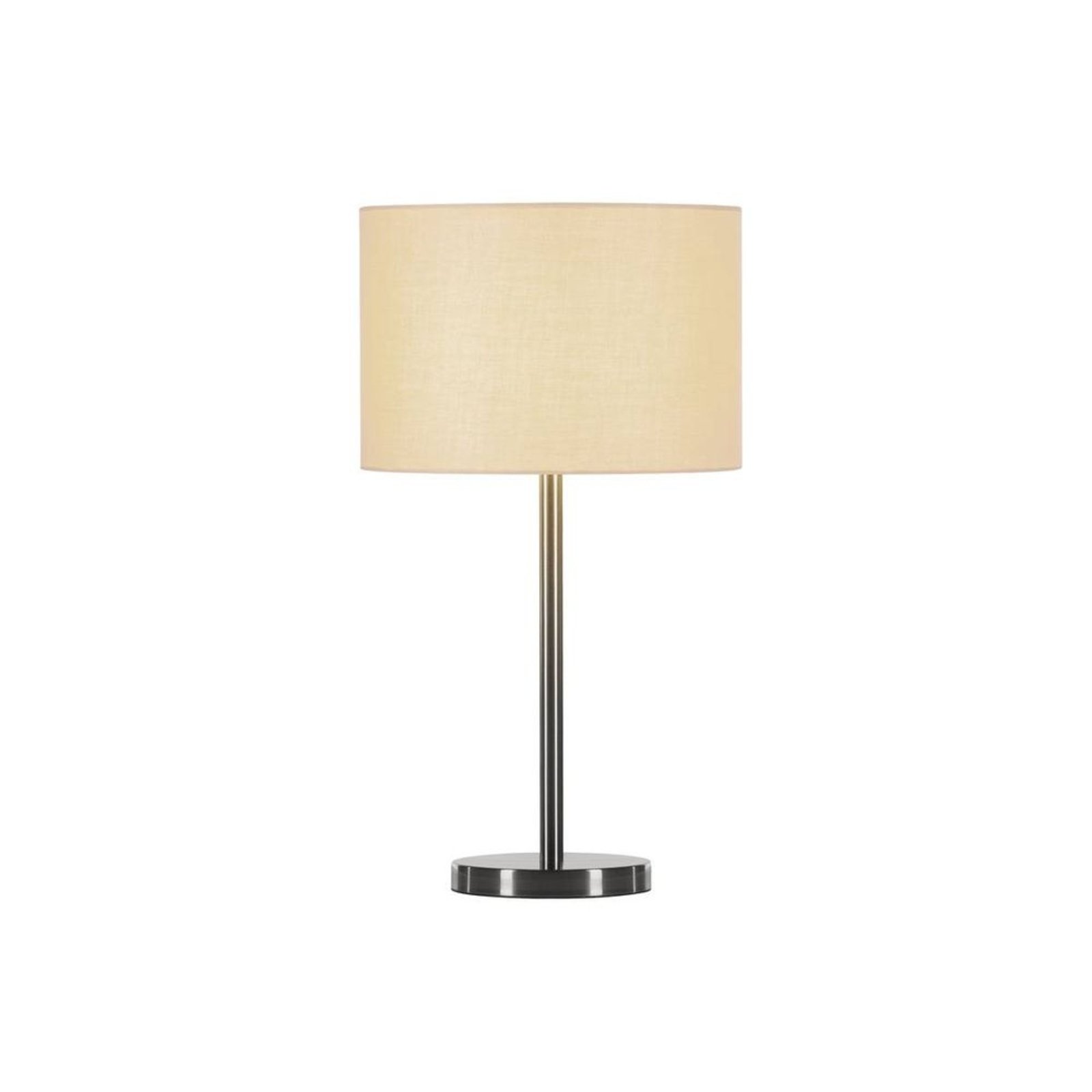 Fenda Lampada da Tavolo Ø45,5 Beige/Metallo Spazzolato - SLV