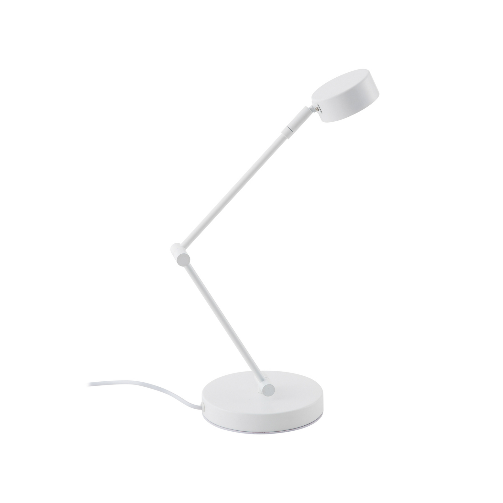 Lindby Tischleuchte Jyla, 36 cm, weiß matt, GX53, flexibel Lindby Tischleuchte Jyla, 36 cm, weiß matt, GX53, flexibel