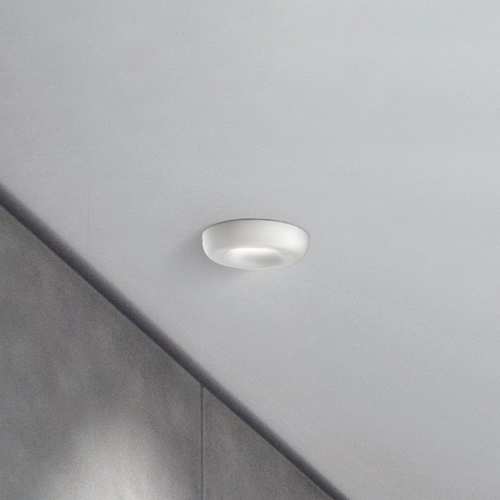 Cavity LED Recessed Ceiling Lamp L White - Serien Lighting