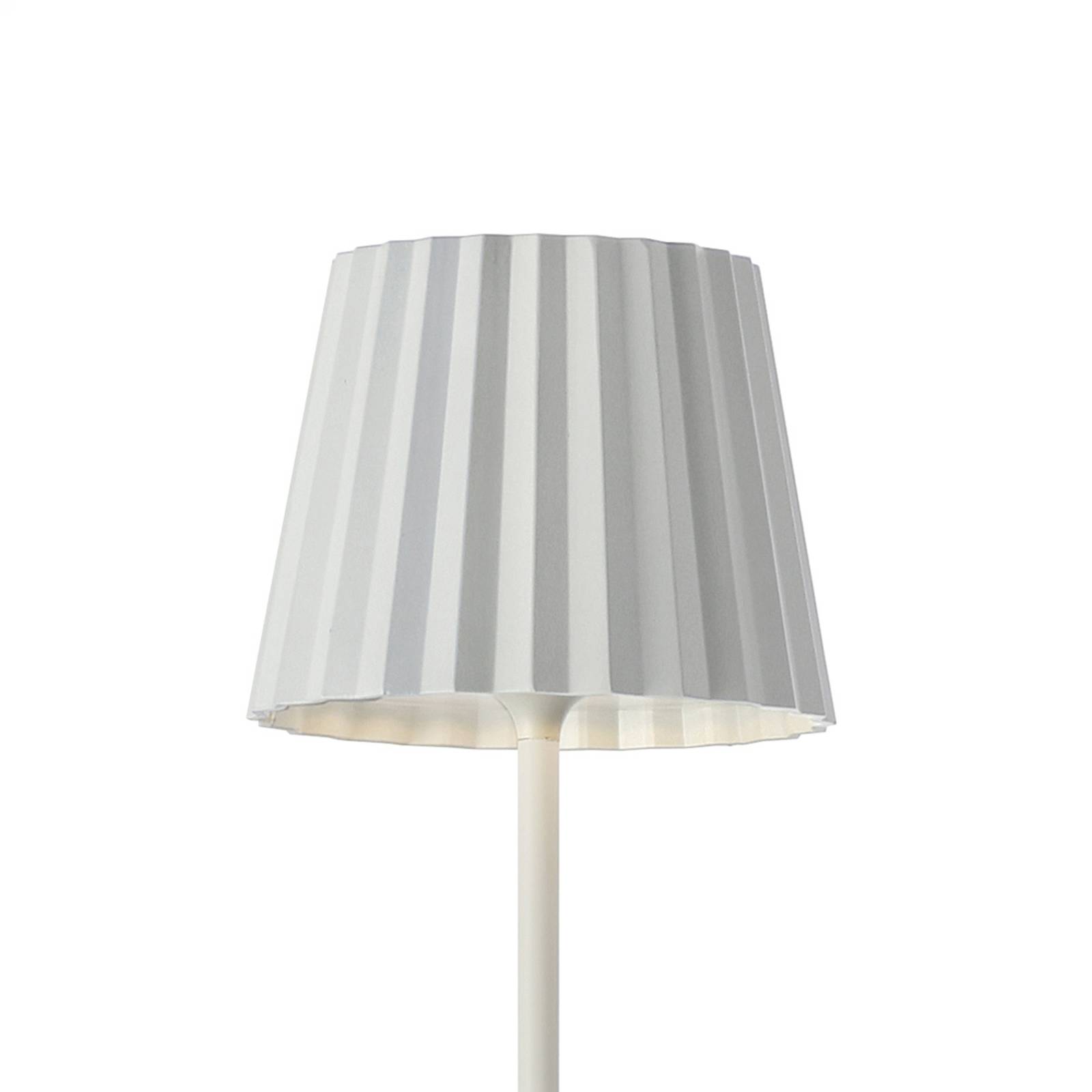 Lampadaire LED Troll 2.0 pour extérieur, blanc