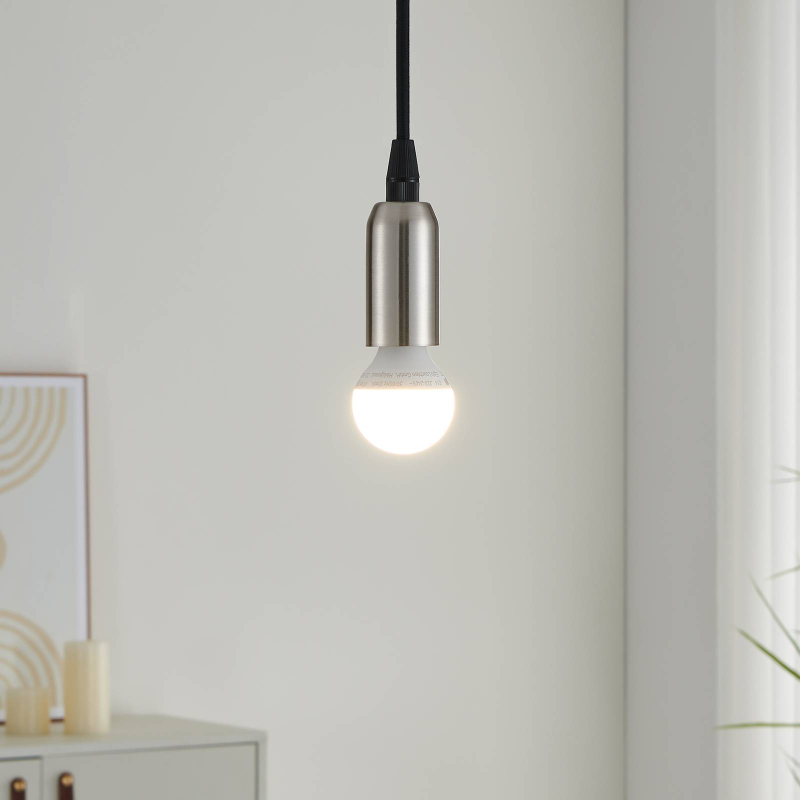 EGLO LED kapka E14 5,5W teplá bílá 470lm, stmívatelná