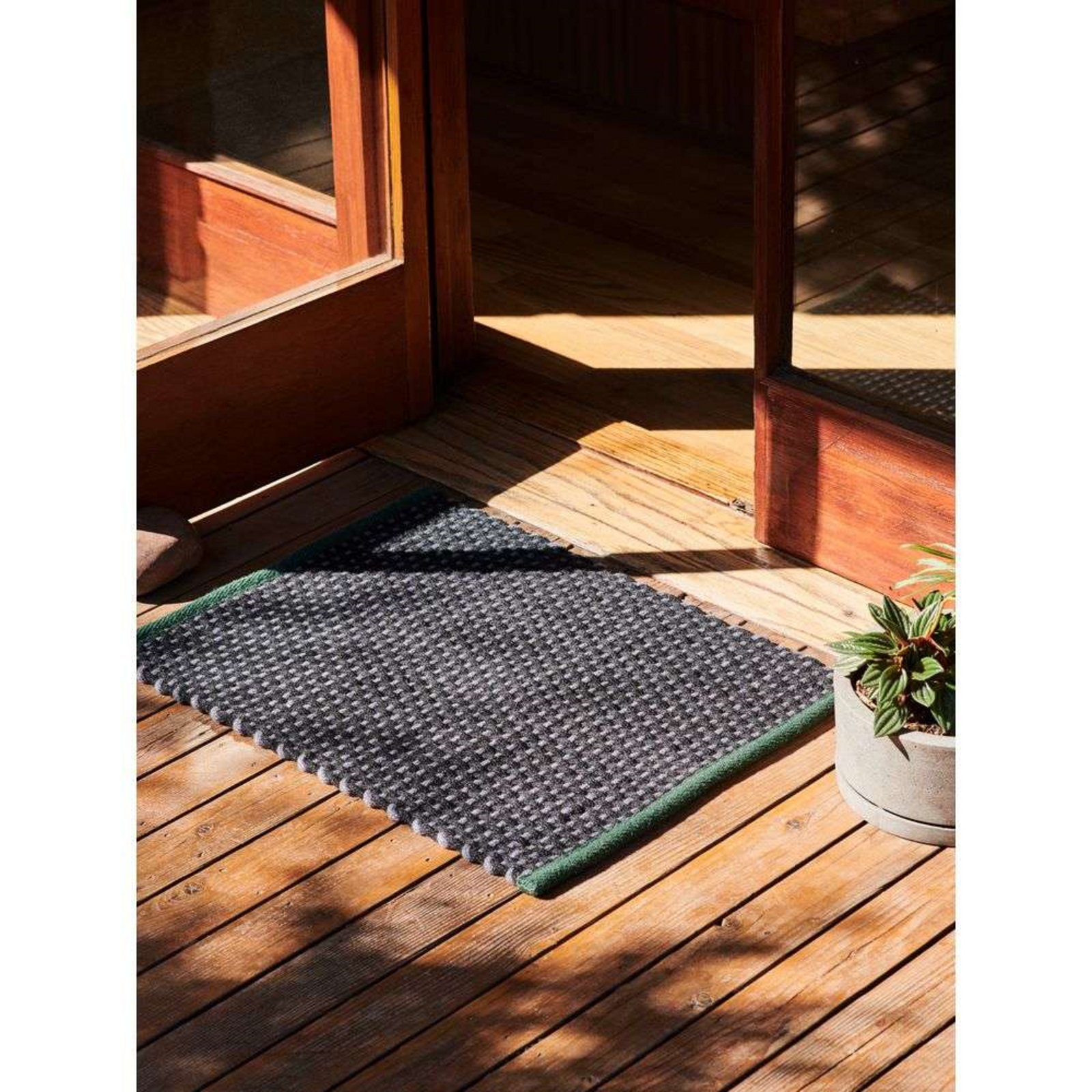 Door Mat 70x50 Green - HAY