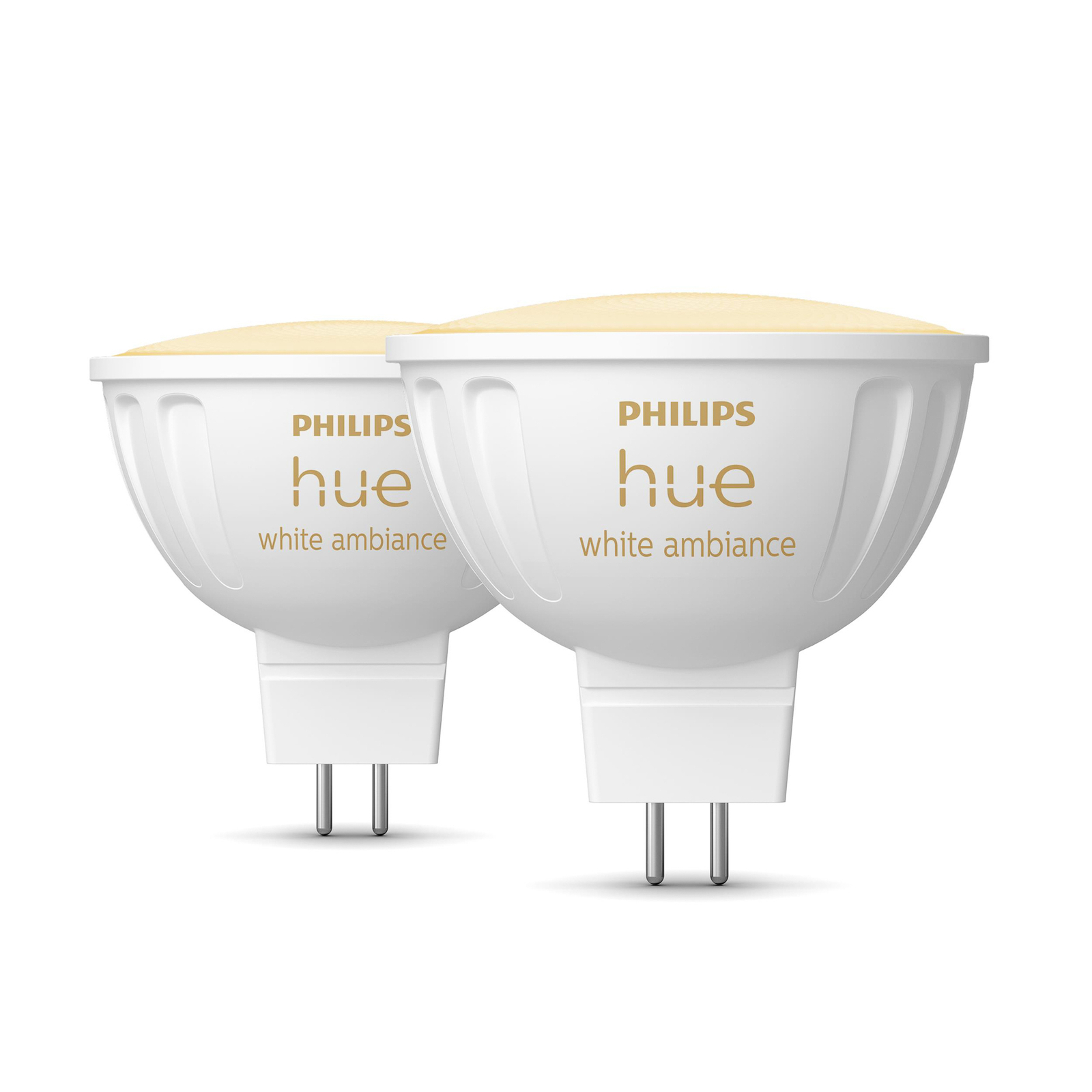 Philips Hue White Ambiance LED 5.1W GU5.3 Set of 2