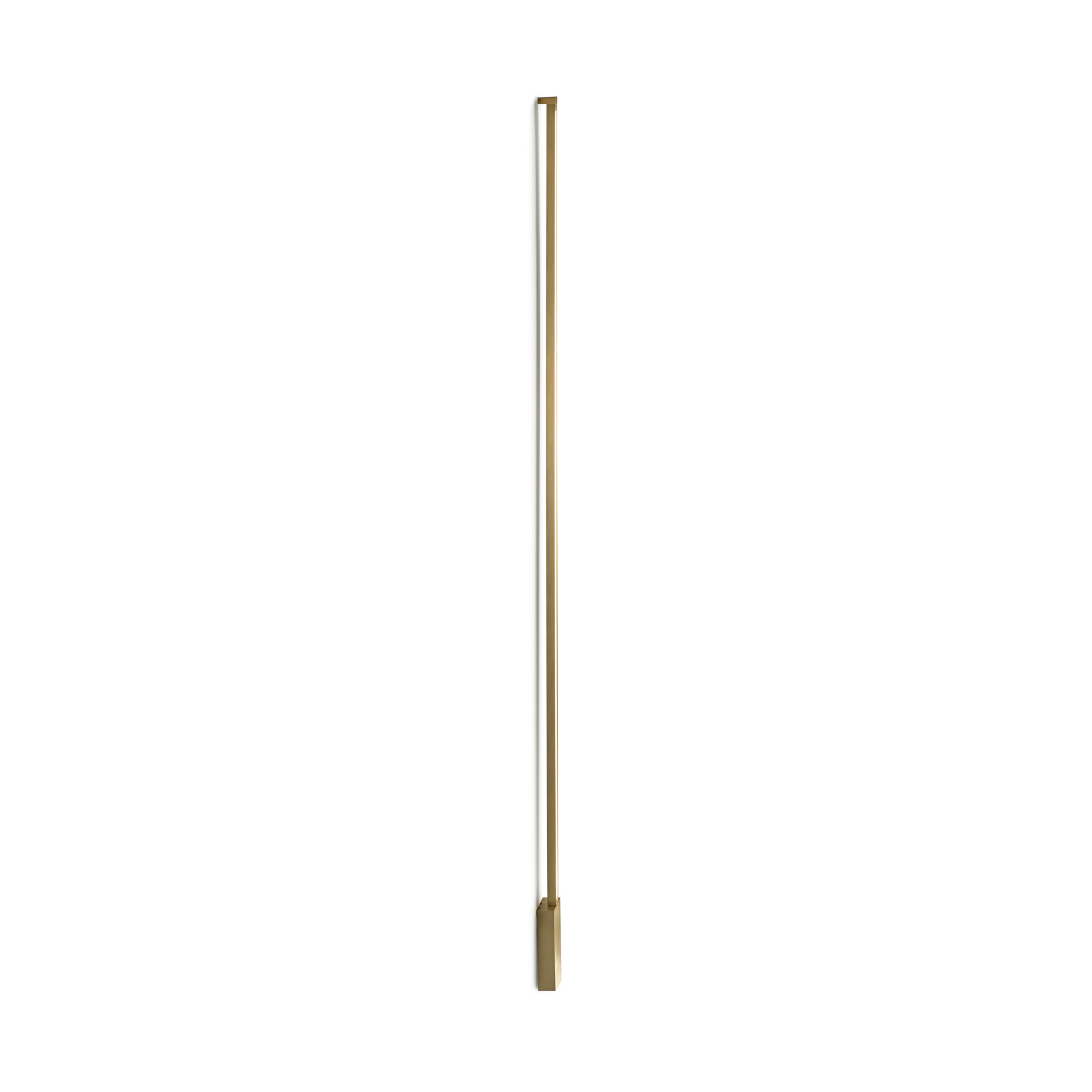 Stripe C/W LED batten light, brass, 200 cm, CCT - Light-Point