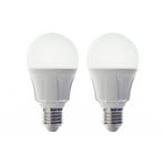 Lindby LED-Leuchtmittel, E27, 11 W, opal, 3.000 K, 2er-Set