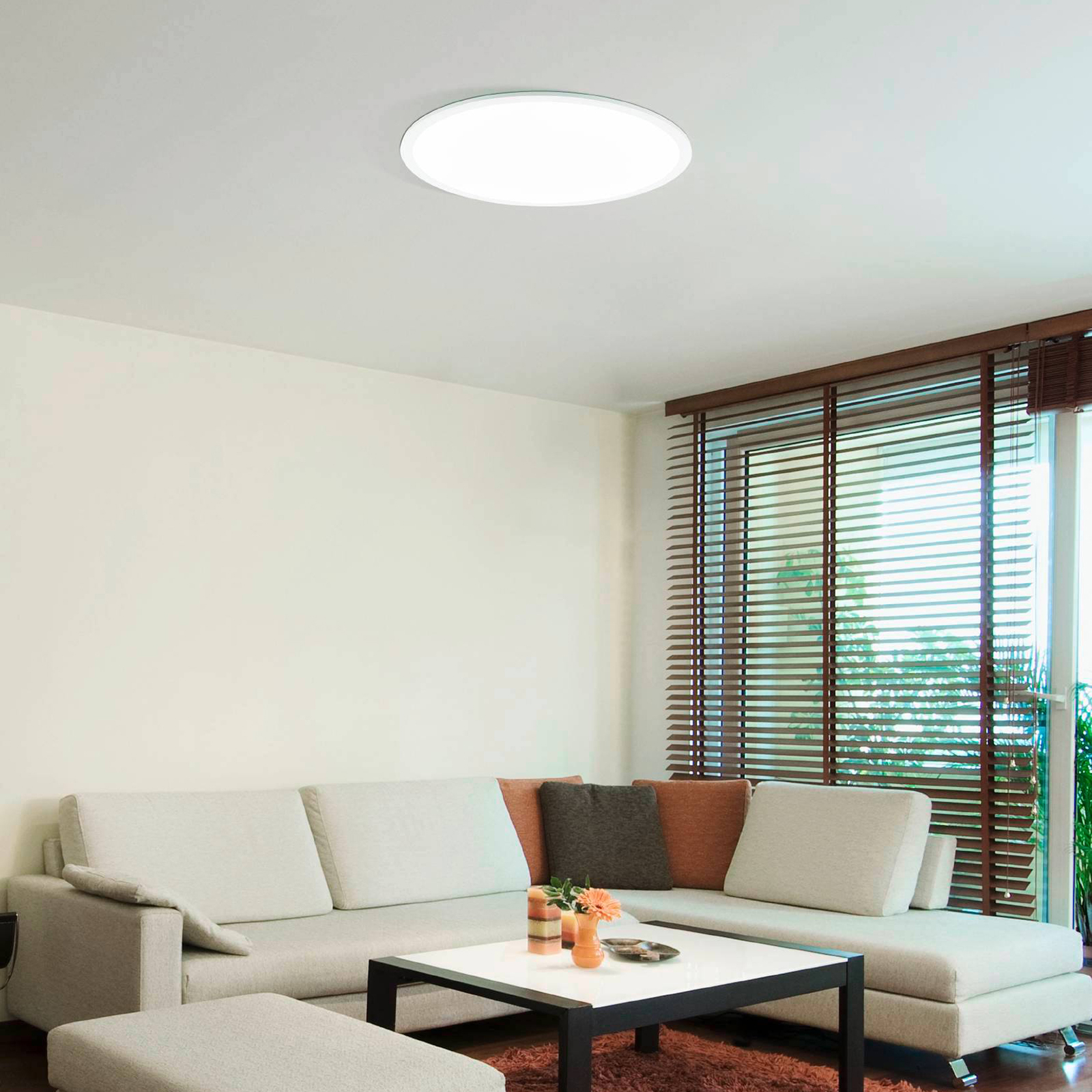 EGLO connect Sarsina-C LED ceiling light 60cm