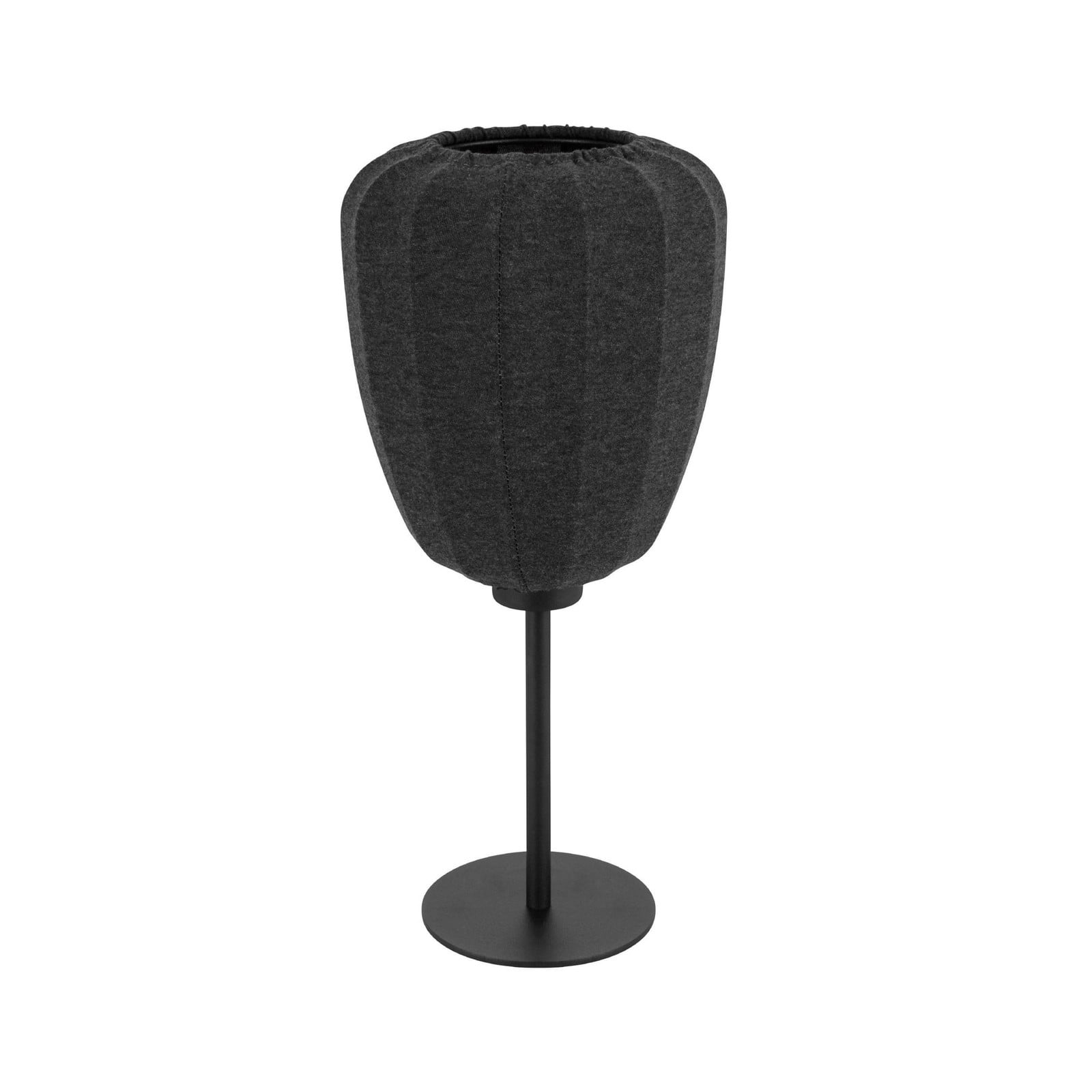 Lampă de masă Barlaston înălțime 39 cm negru/gri metal/țesătură