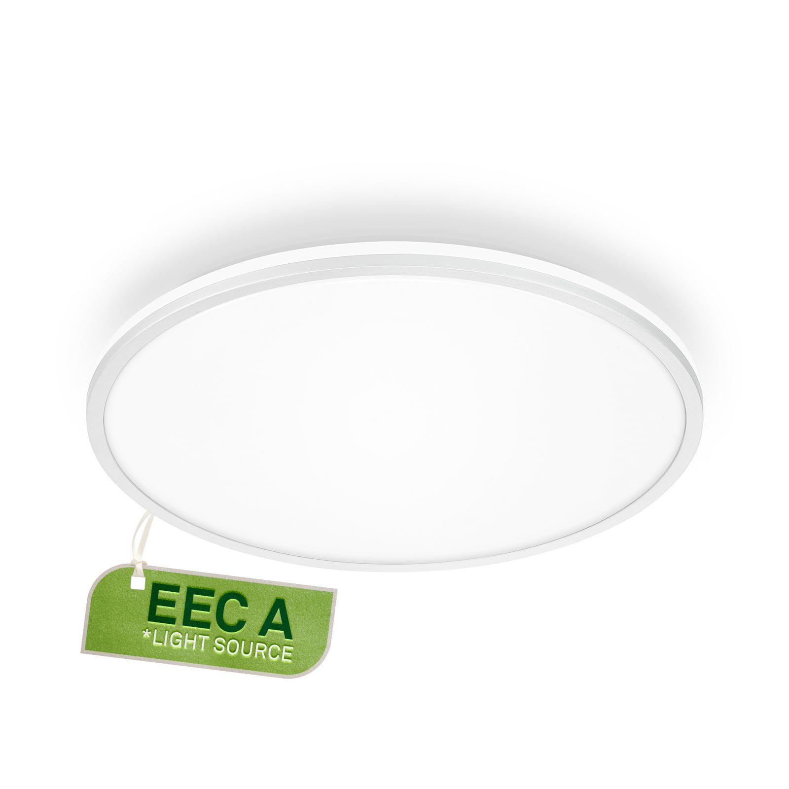 Plafonnier LED Pulap A, blanc, Ø 33 cm, plastique