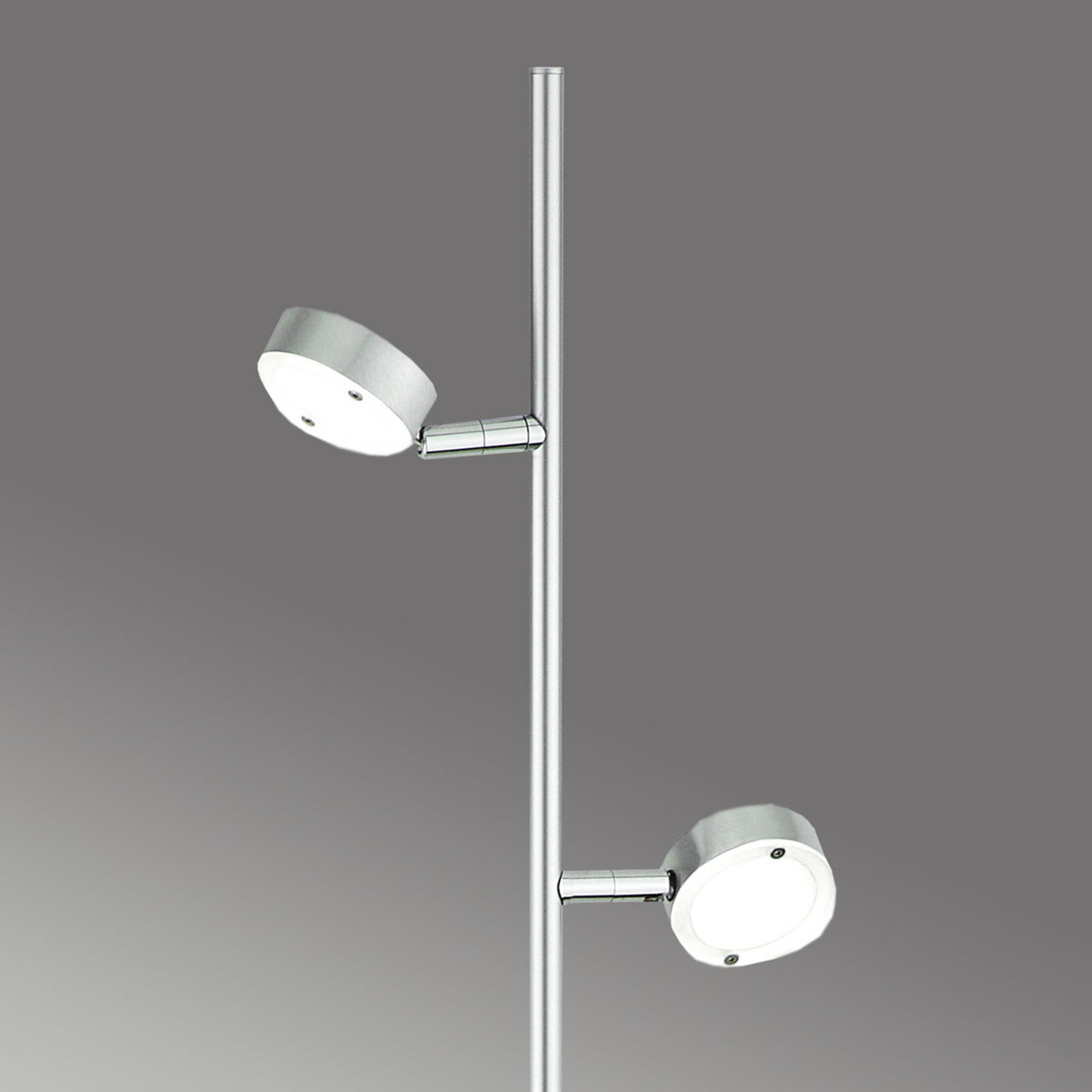 Minimalistisch LED vloerlamp SATURN, 2-lamps