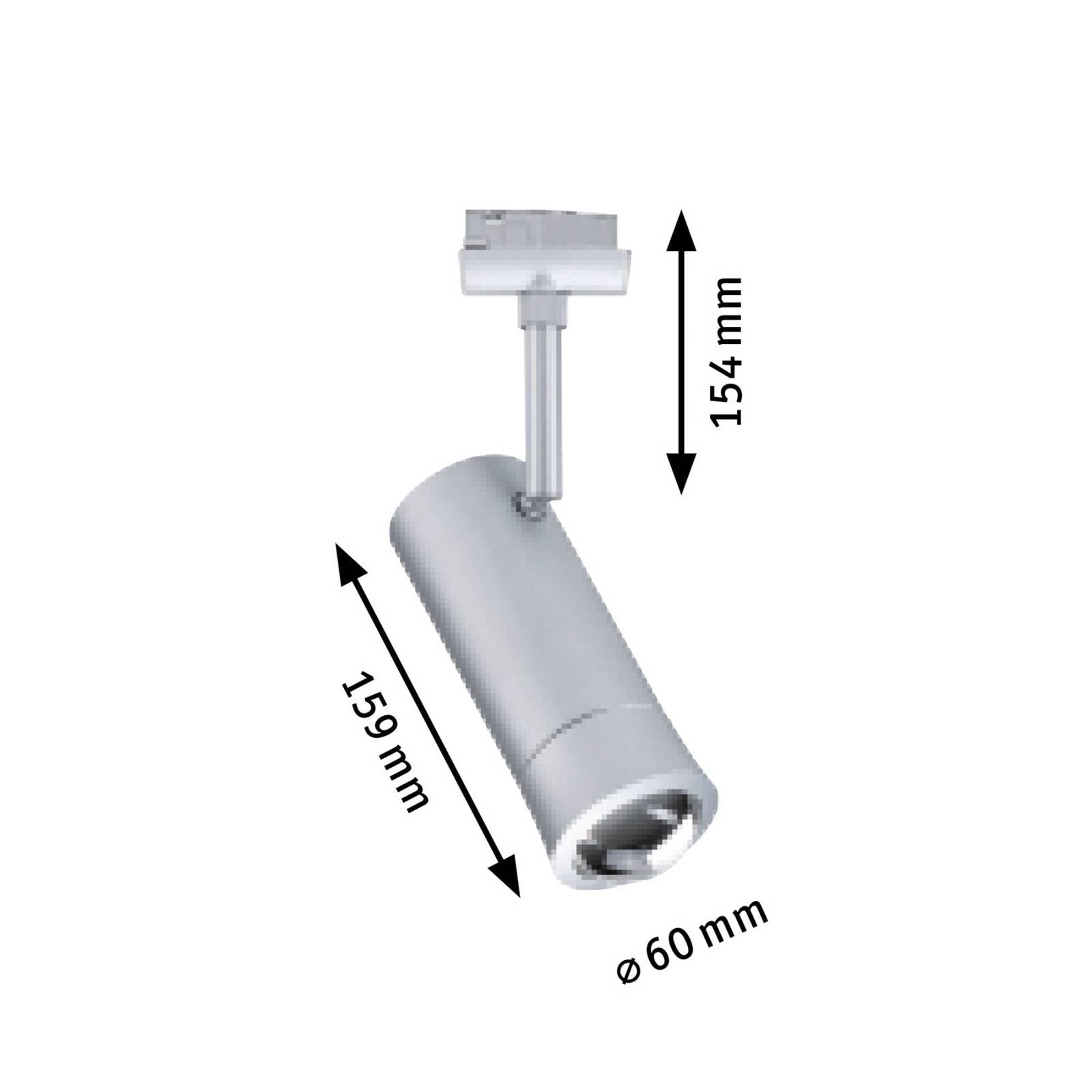 Paulmann URail Smart LED-skenespot Tarie, krom, CCT, RGB