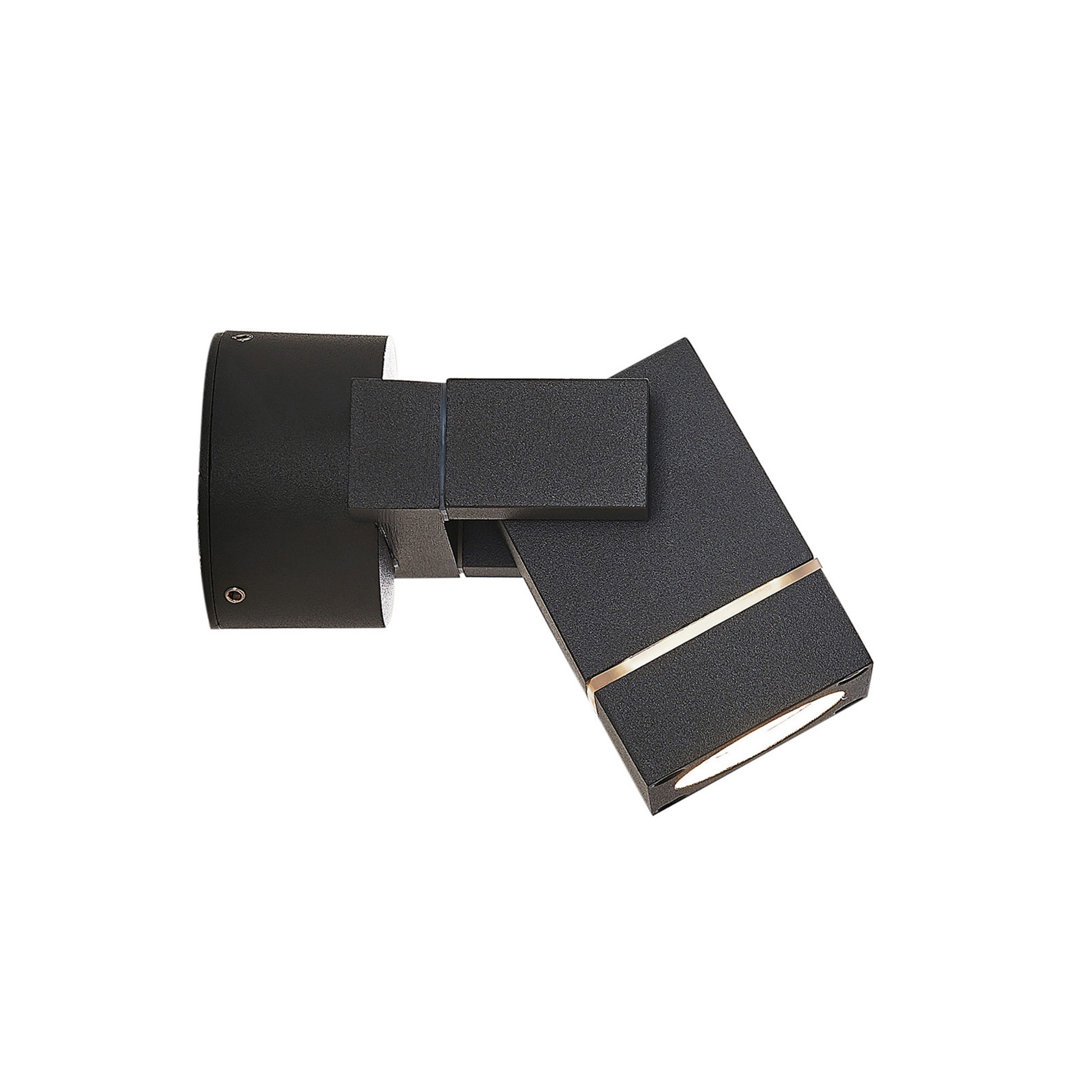 Kavuna Square BuitenWandlamp Dark Grey - Lucande