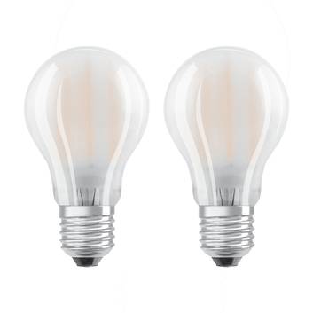 OSRAM LED-Lampe E27 6,5W warmweiß im 2er-Set