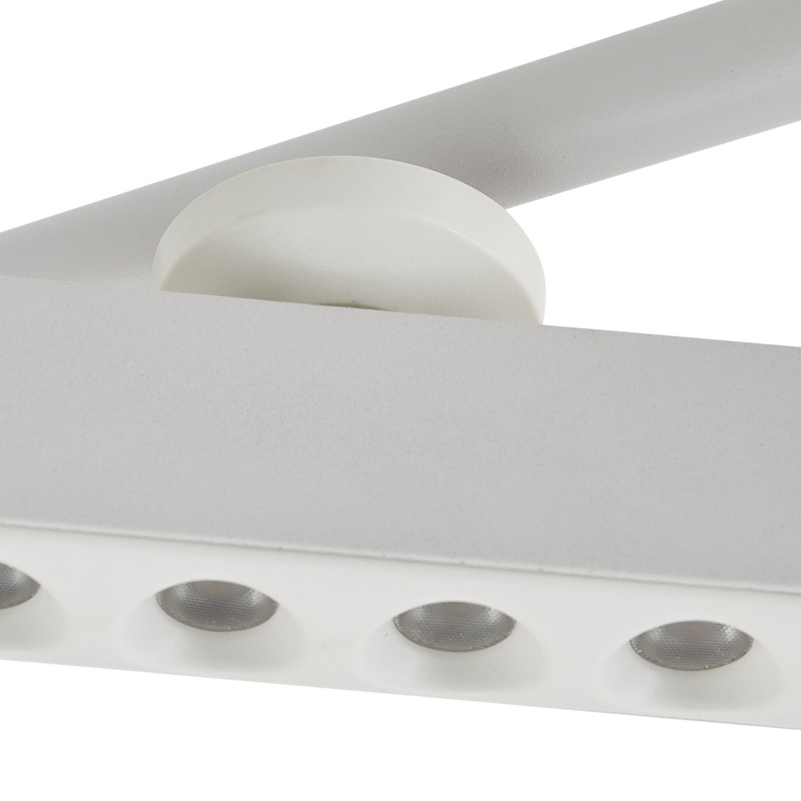 Lindby LED spot Eldrin, alb, 6 becuri, puncte de lumină