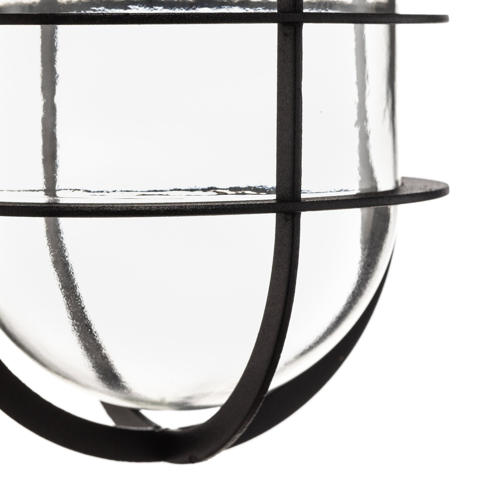 Lindby Rellidia outdoor wall light, cage lampshade
