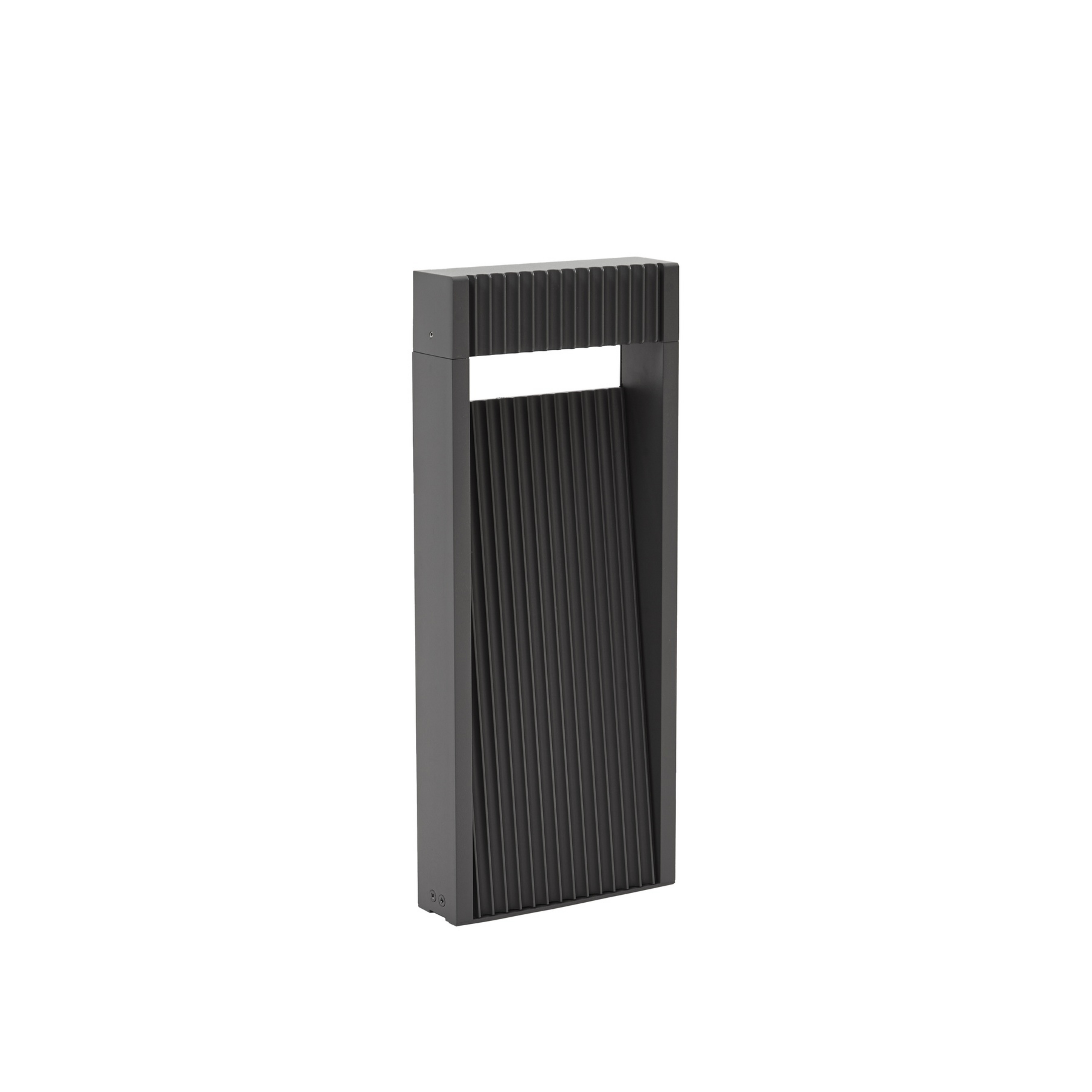 Tavion LED sokkellamp, antraciet, IP65, 40 cm - Lucande