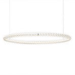 Squiggle H1 Lustră Pendul 2700K Matt White - Rotaliana