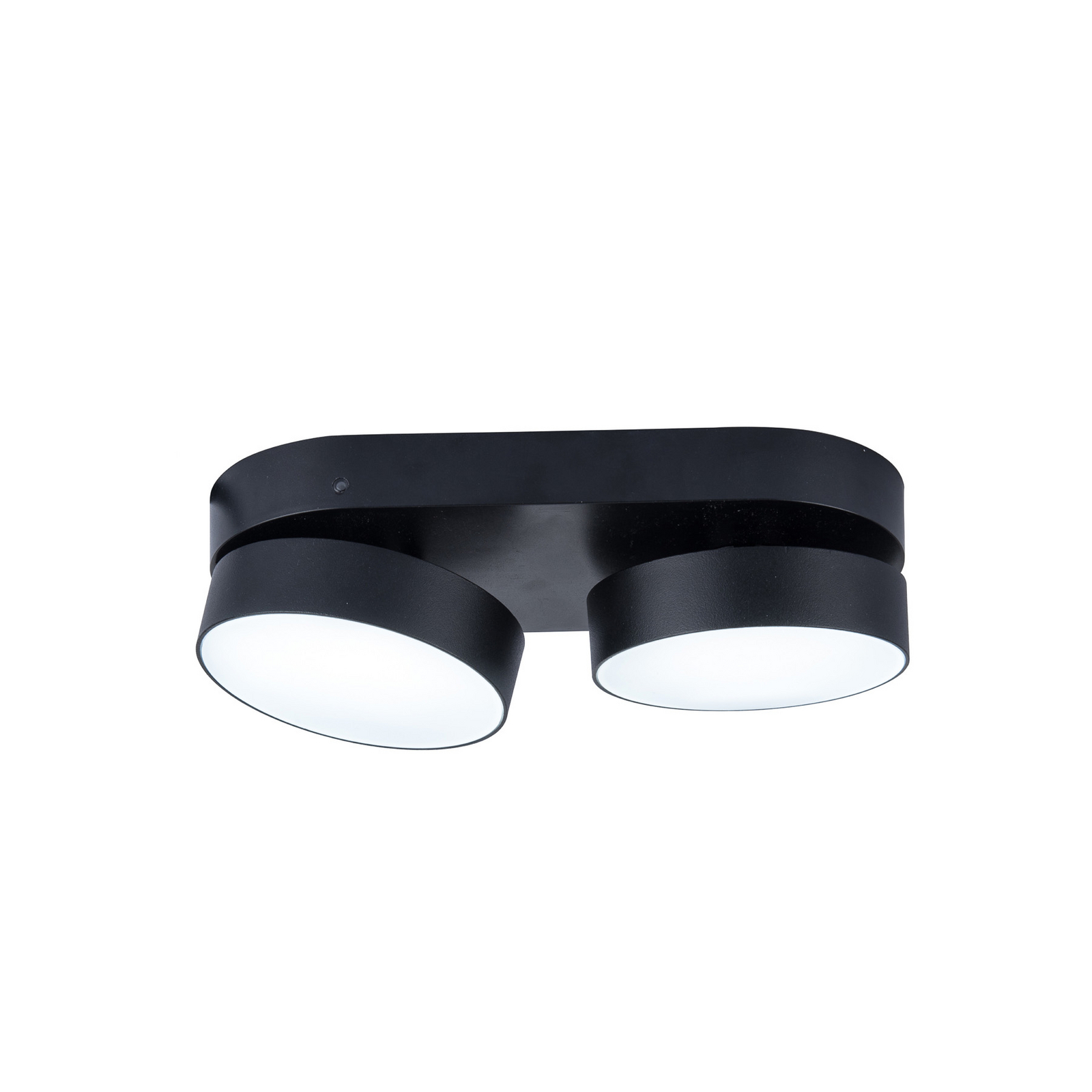 Spot pour plafond LED Stanos CCT, 2 lampes, noir