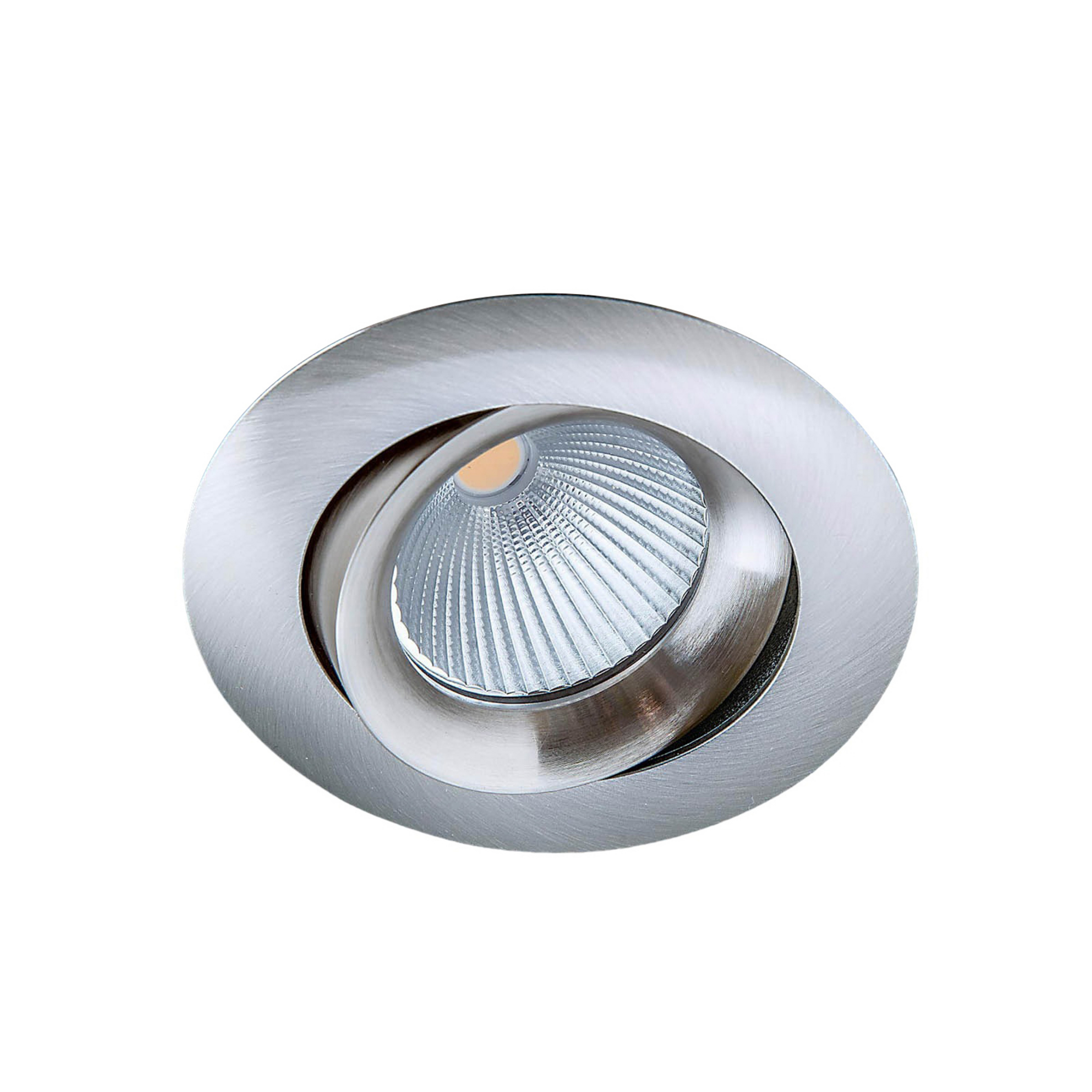 Einbauspot Choice, Aluminium, schwenkbar, satin