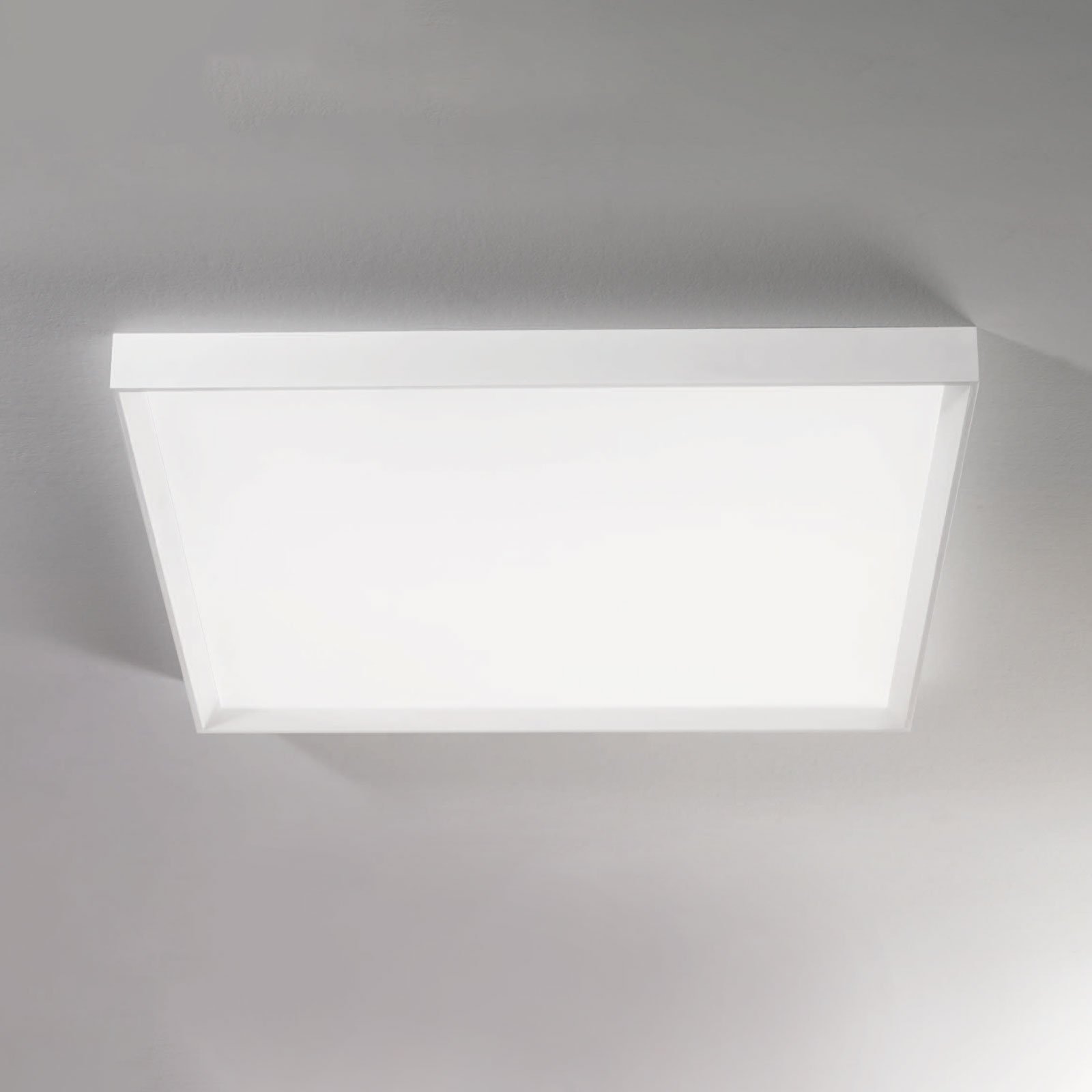 LED-taklampa Tara maxi, 74 cm x 74 cm