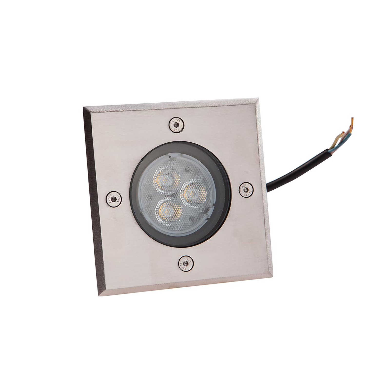 Ava LED Spot à Enterrer Extérieur Steel - Lucande