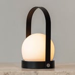 Audo Carrie lampe déco LED batterie IP44, noire