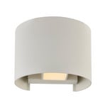 Zuzana Wall Lamp Round Hardwired White - Arcchio