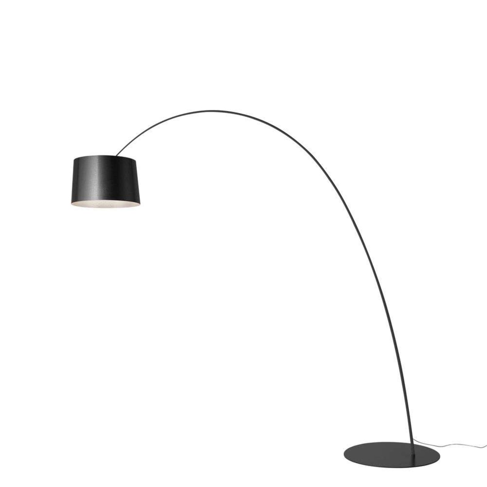 Twiggy Elle Lampadar Tunable White Graphite - Foscarini