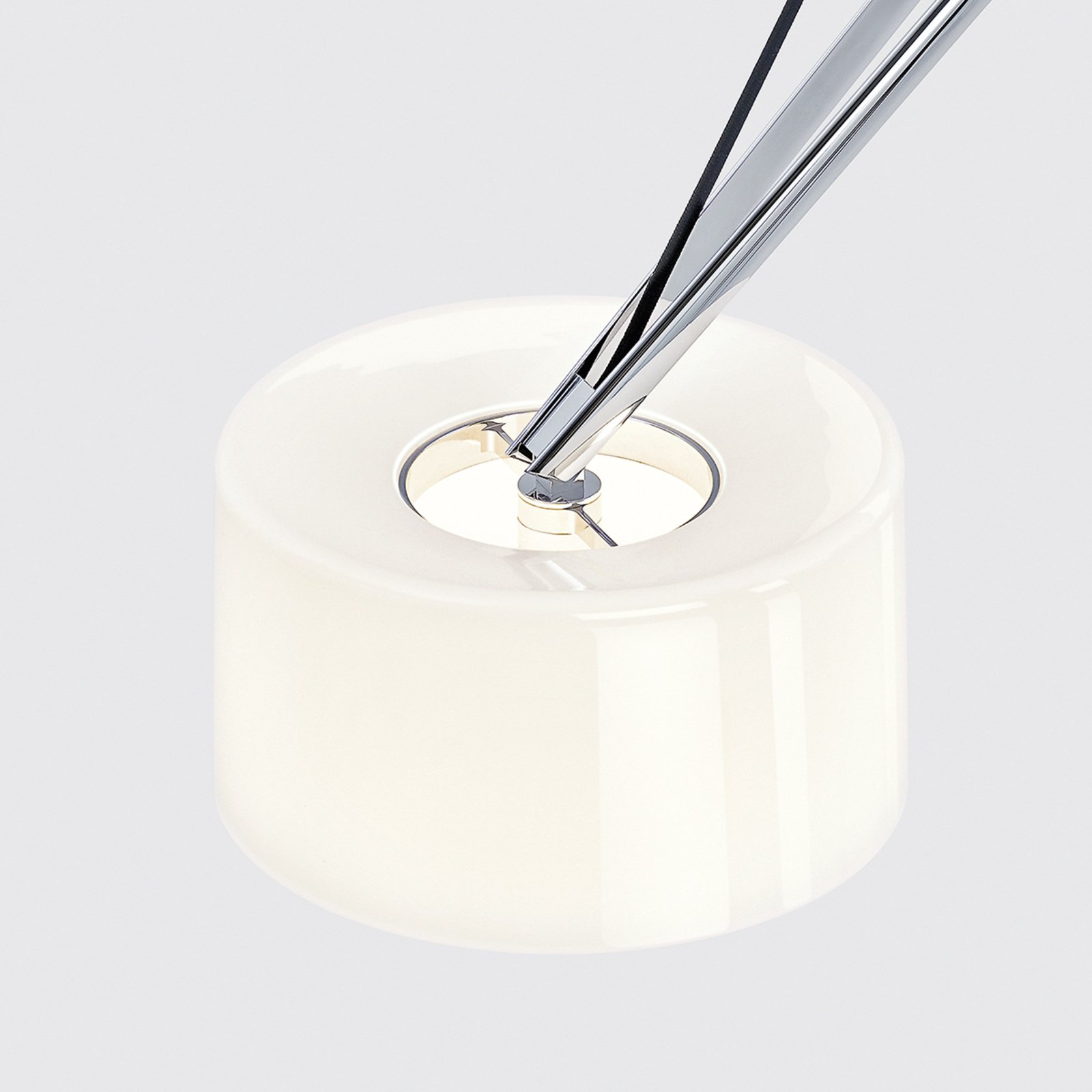 Twin LED Visilica Krom - Serien Lighting