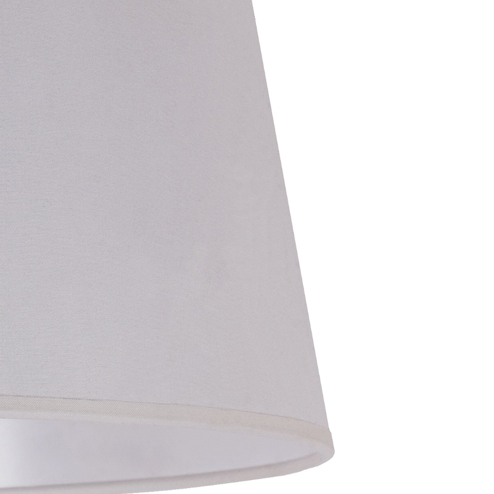 Classic L lampshade for floor lamps, ecru