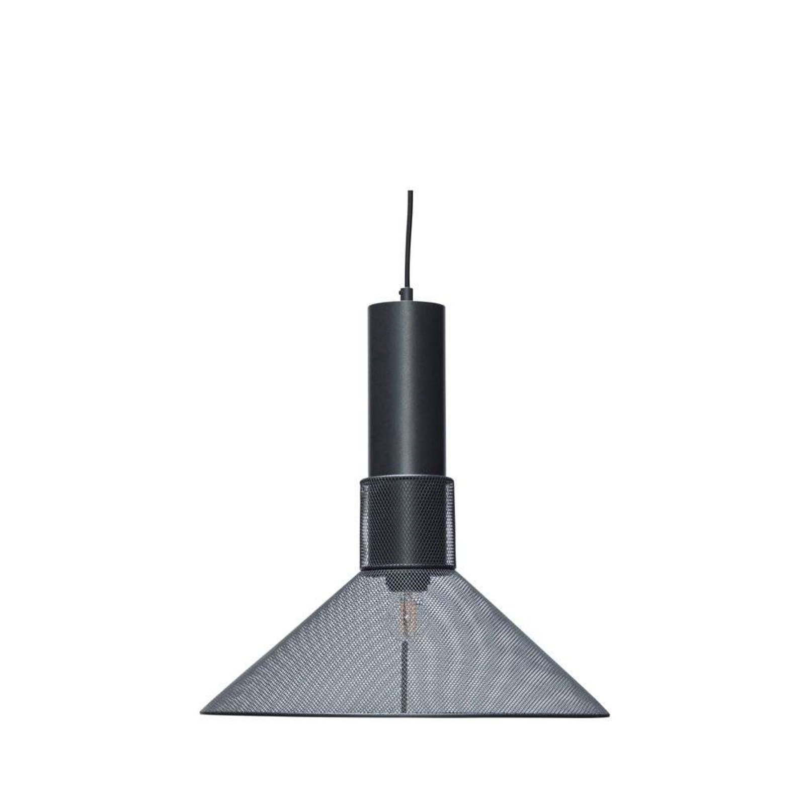 Ray Pendant Black/Mesh - Hübsch