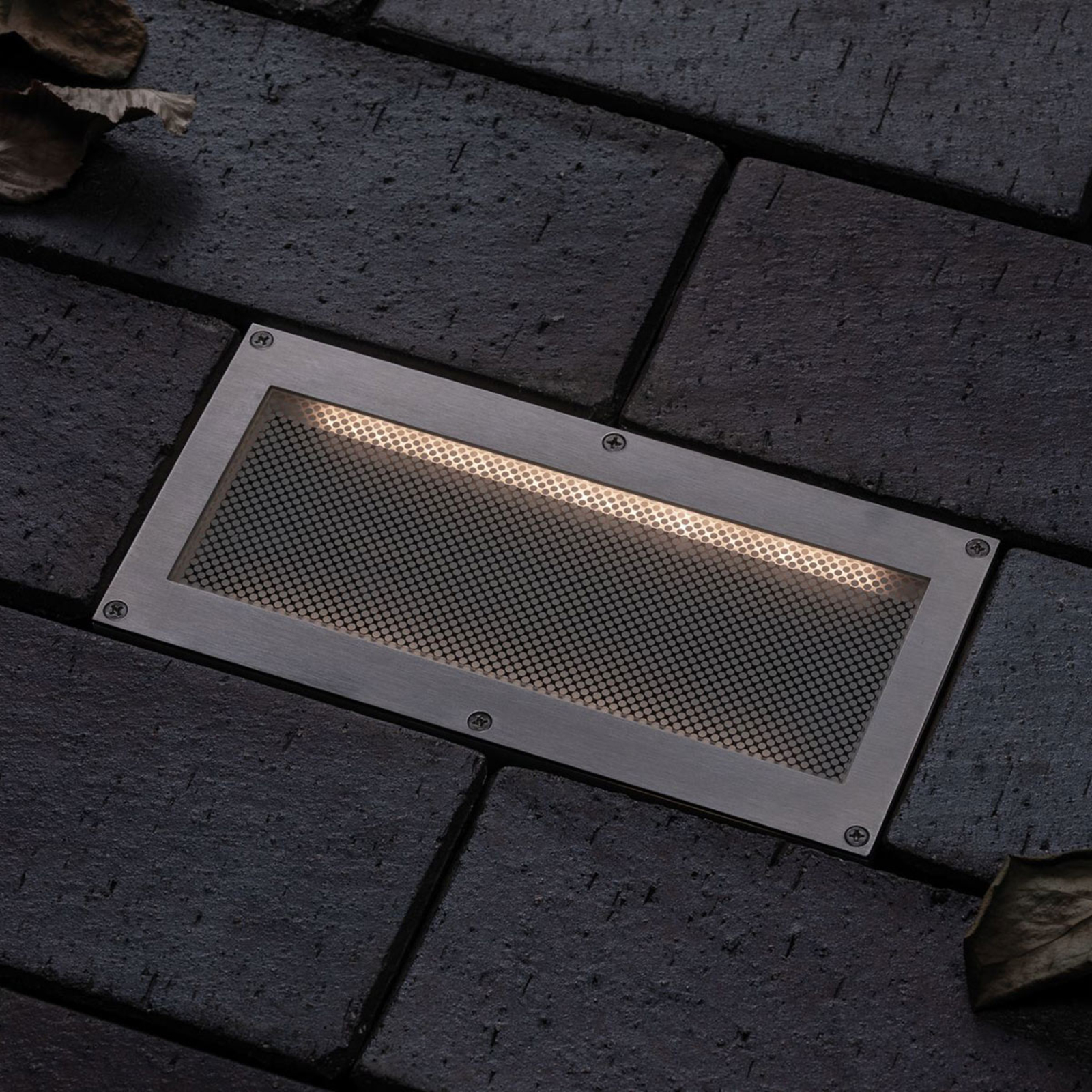 Paulmann LED solarna vgradna talna svetilka Aron 20x10cm