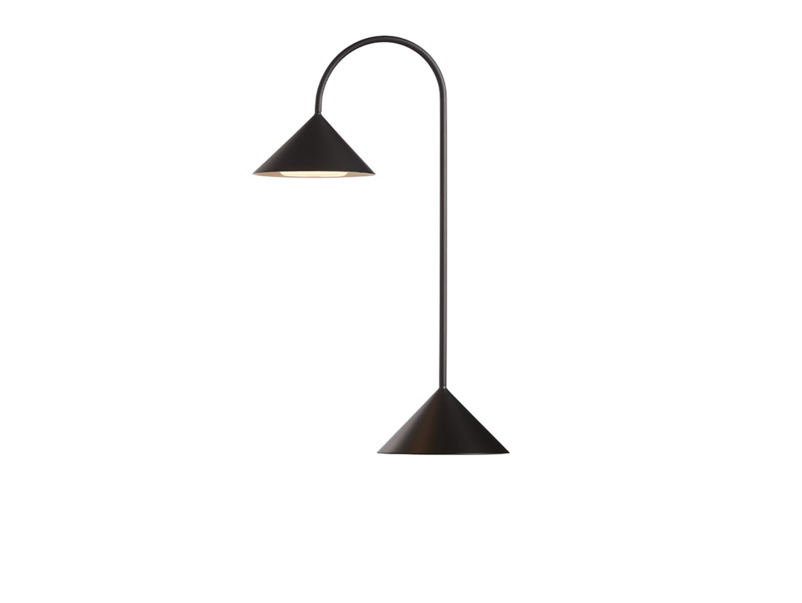 Grasp Portable Stolová Lampa H47 Matt Black - Frandsen